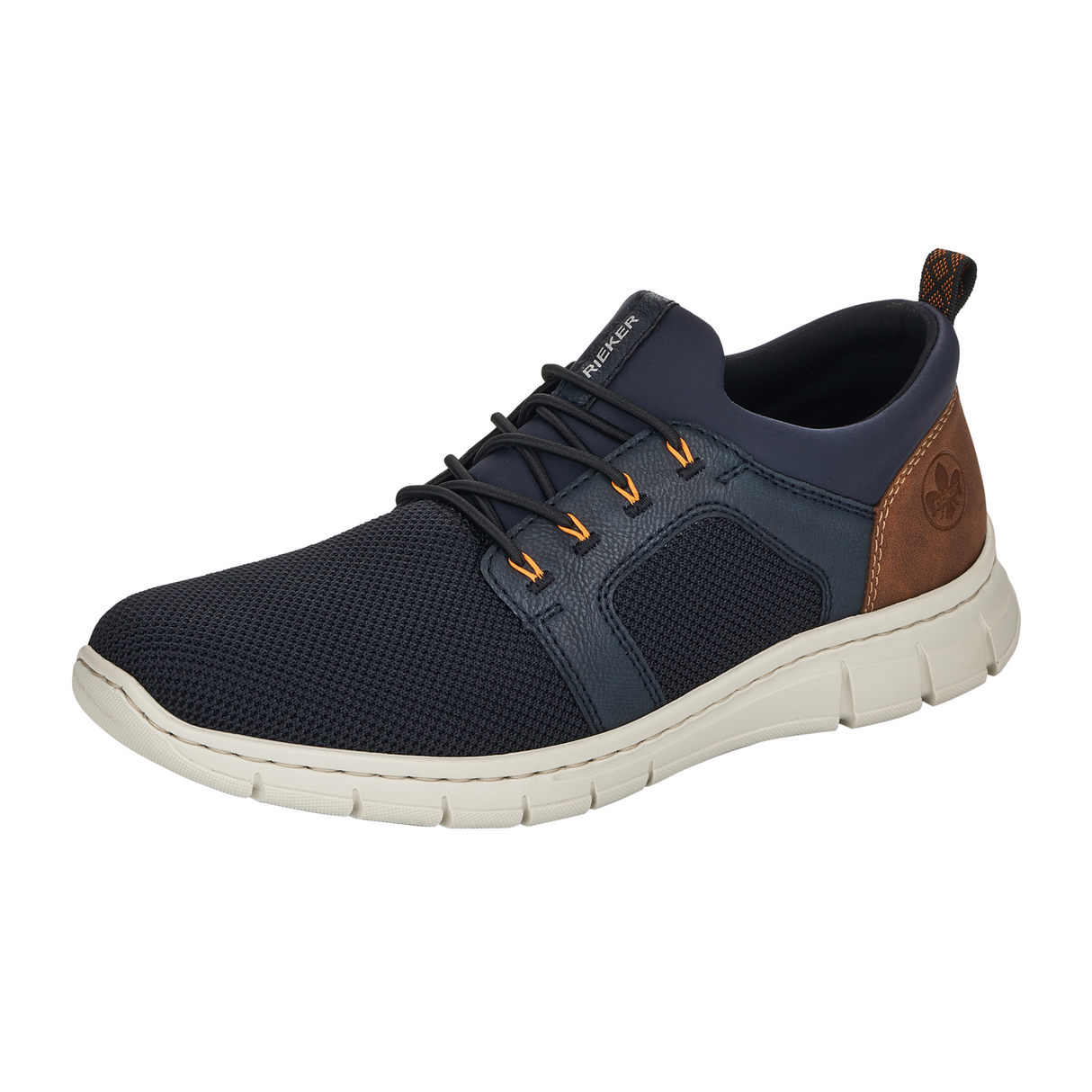 Rieker Timo B7796 Sneaker (Men) - Pazifik/Lake/Mandel/Navy Dress-Casual - Oxford - The Heel Shoe Fitters