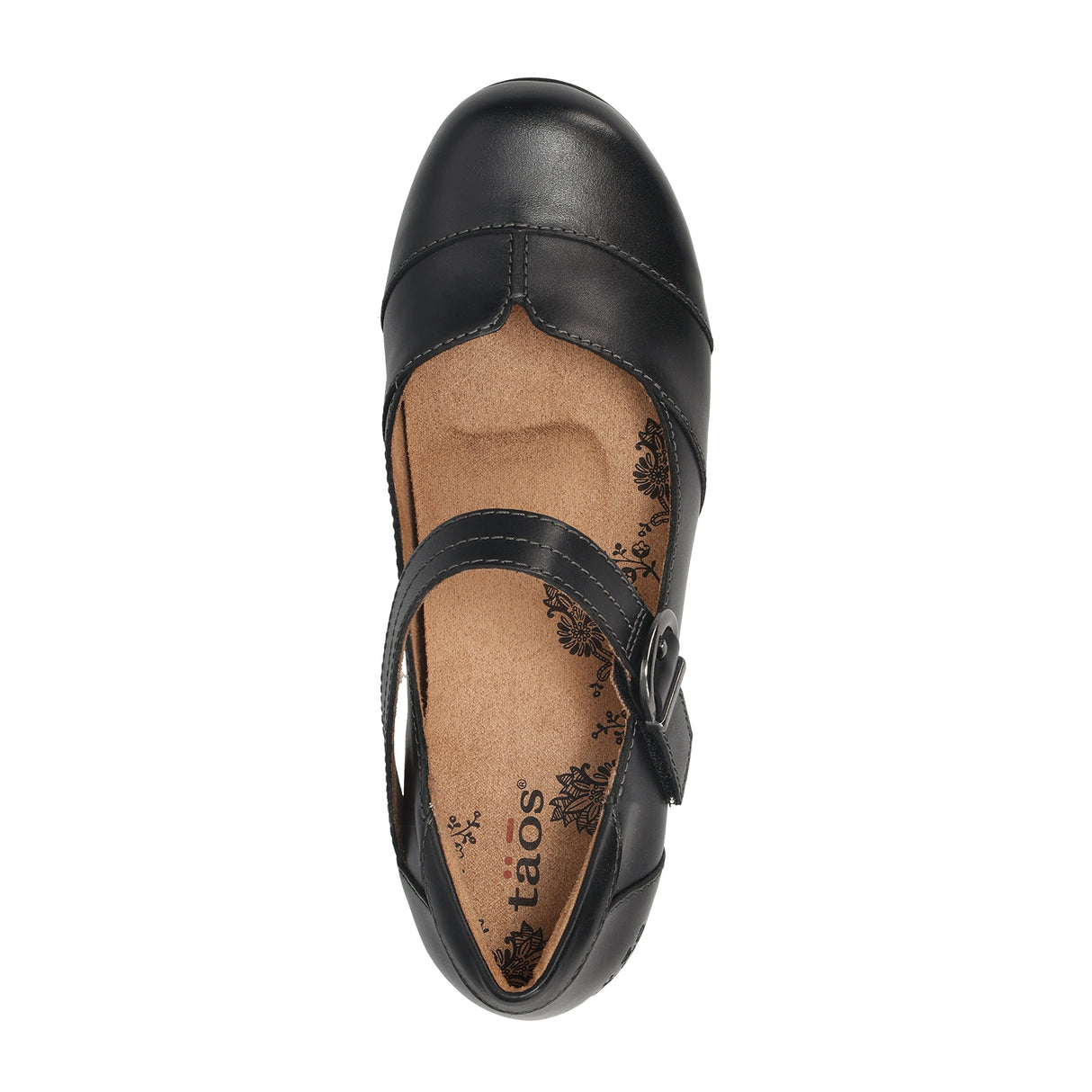 Taos Routine Mary Jane (Women) - Black Dress-Casual - Heels - The Heel Shoe Fitters