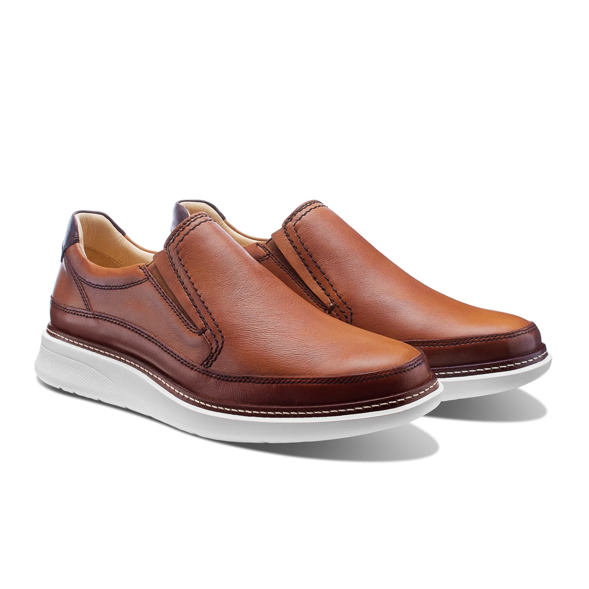 Samuel Hubbard Rafael Hybrid Slip On (Men) - Tan Leather Dress-Casual - Slip On - The Heel Shoe Fitters
