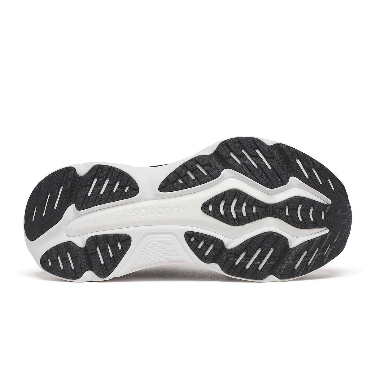 Saucony Hurricane 25 Running Shoe (Women) - Black/White Athletic - Running - Cushion - The Heel Shoe Fitters