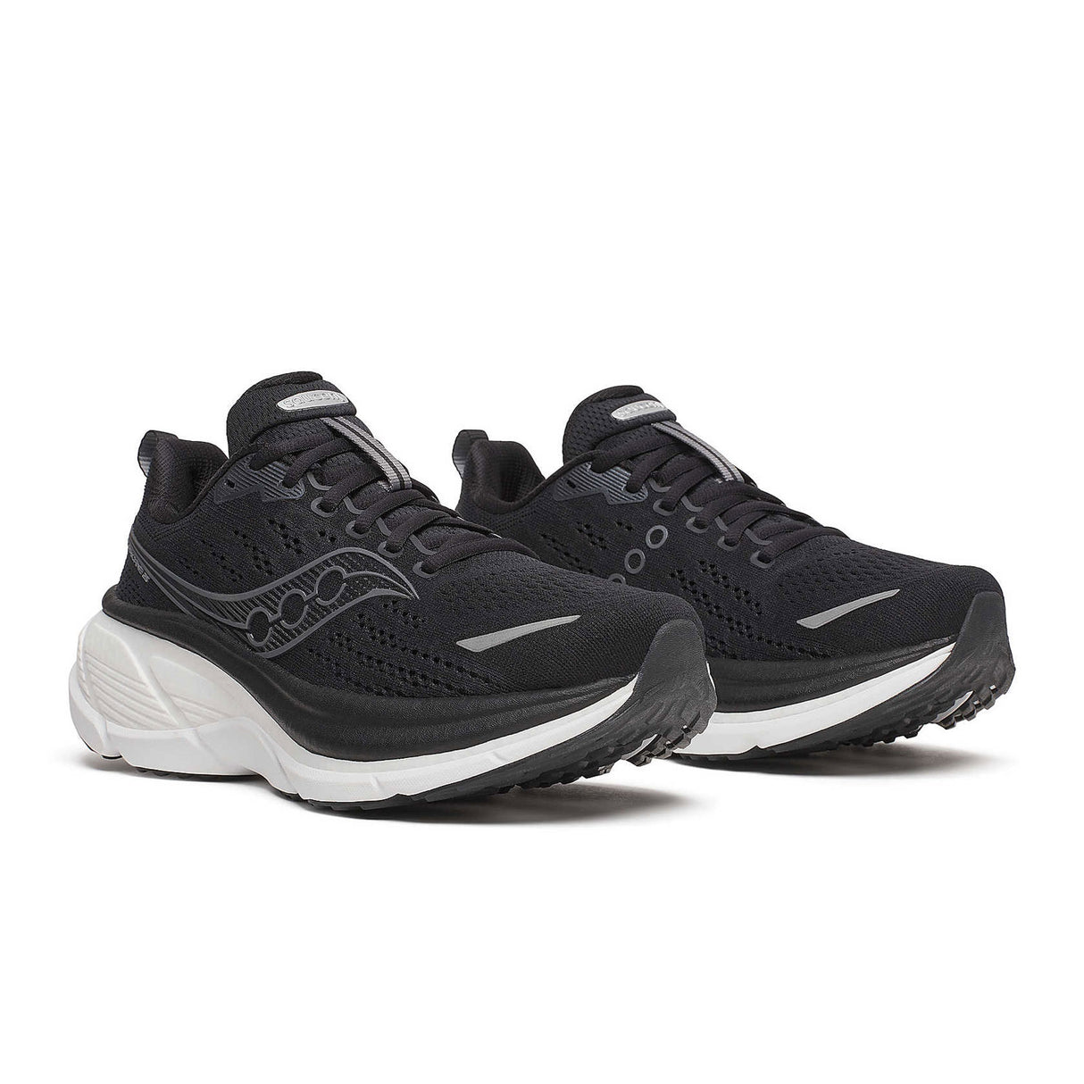 Saucony Hurricane 25 Running Shoe (Women) - Black/White Athletic - Running - Cushion - The Heel Shoe Fitters