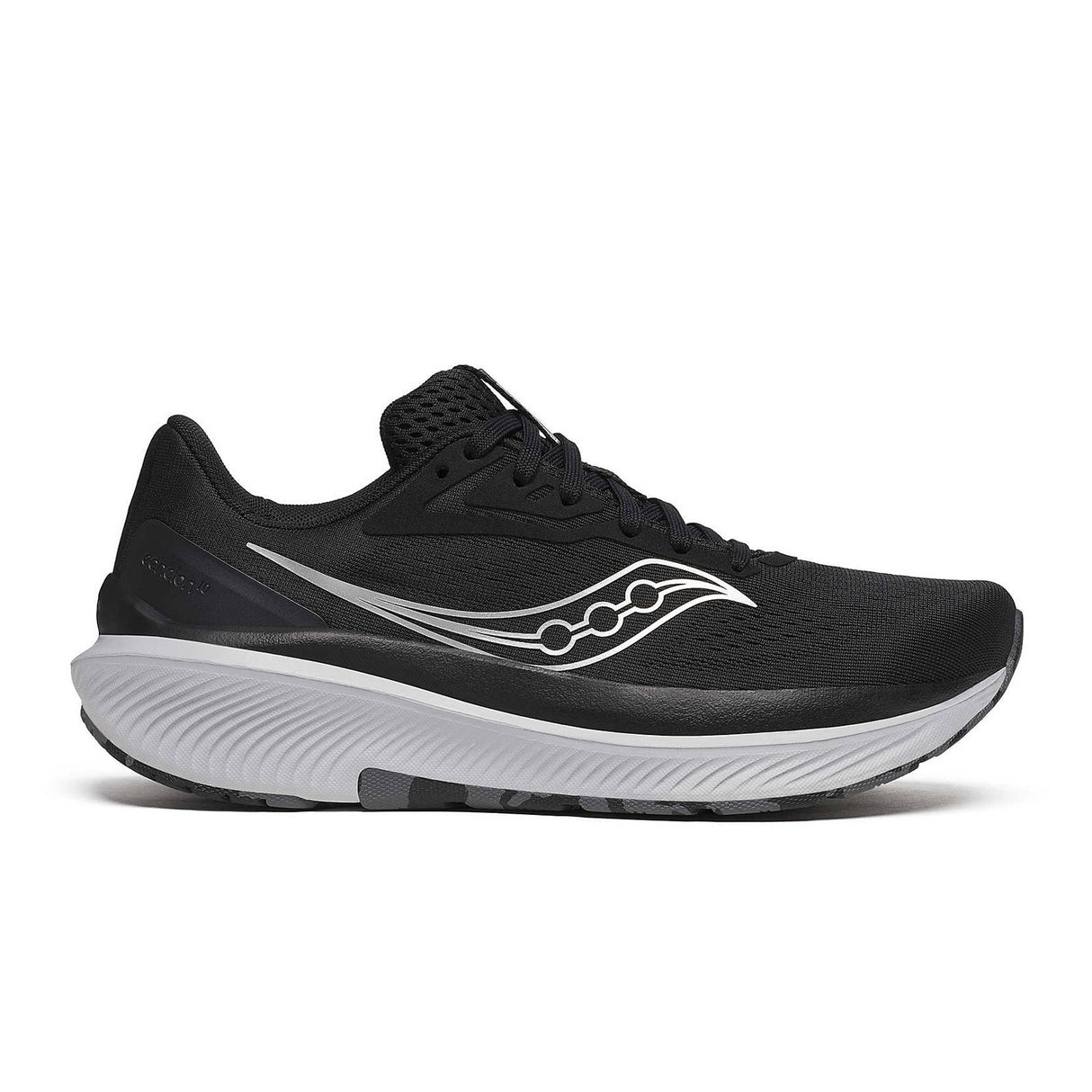 Saucony Echelon 10 Running Shoe (Women) - Black/Silver Athletic - Running - Neutral - The Heel Shoe Fitters