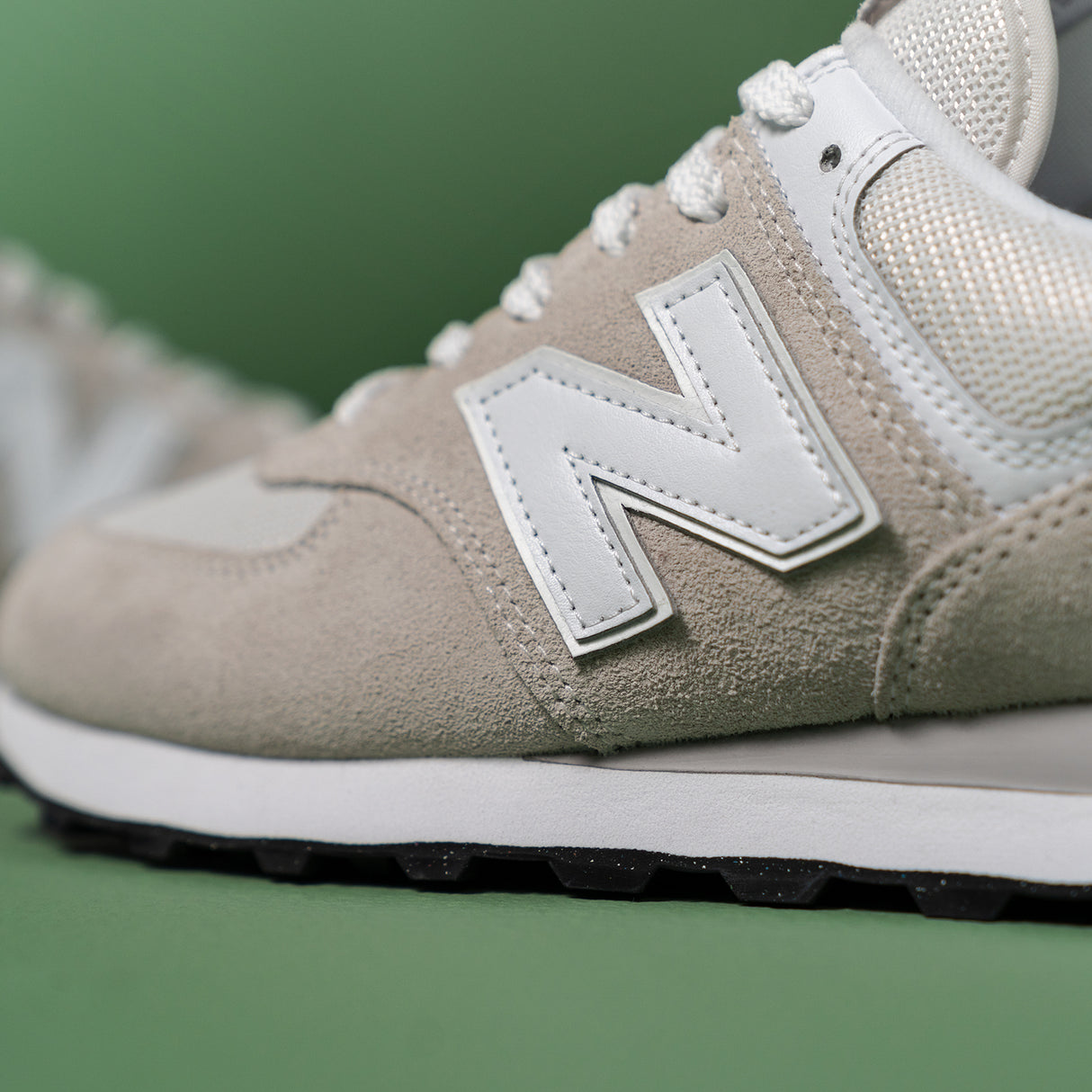 New Balance 574 Sneaker (Men) - Nimbus Cloud/White Athletic - Running - Stability - The Heel Shoe Fitters