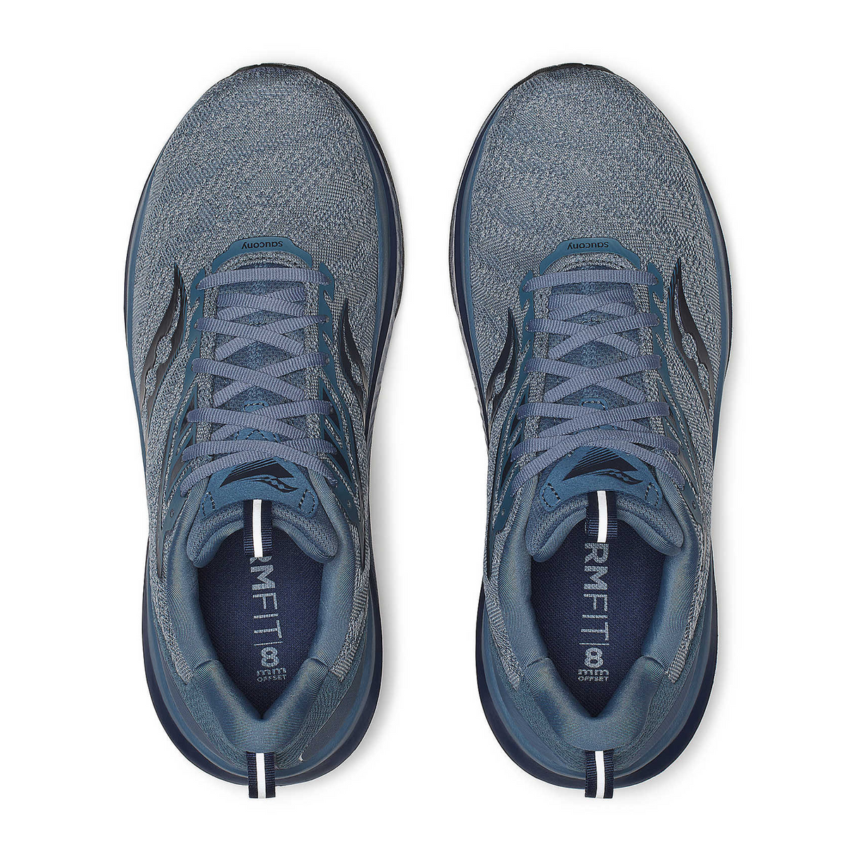 Saucony Echelon 9 Running Shoe (Men) - Mirage/Navy Athletic - Running - The Heel Shoe Fitters