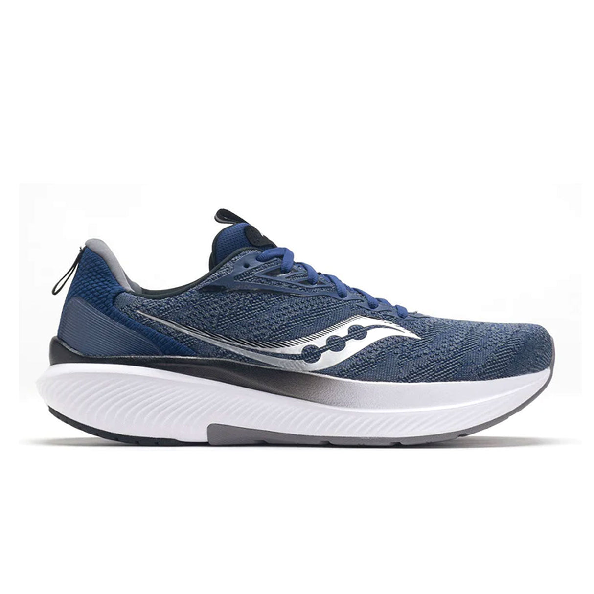Saucony Echelon 9 Running Shoe (Men) - Indigo/Black Athletic - Running - The Heel Shoe Fitters