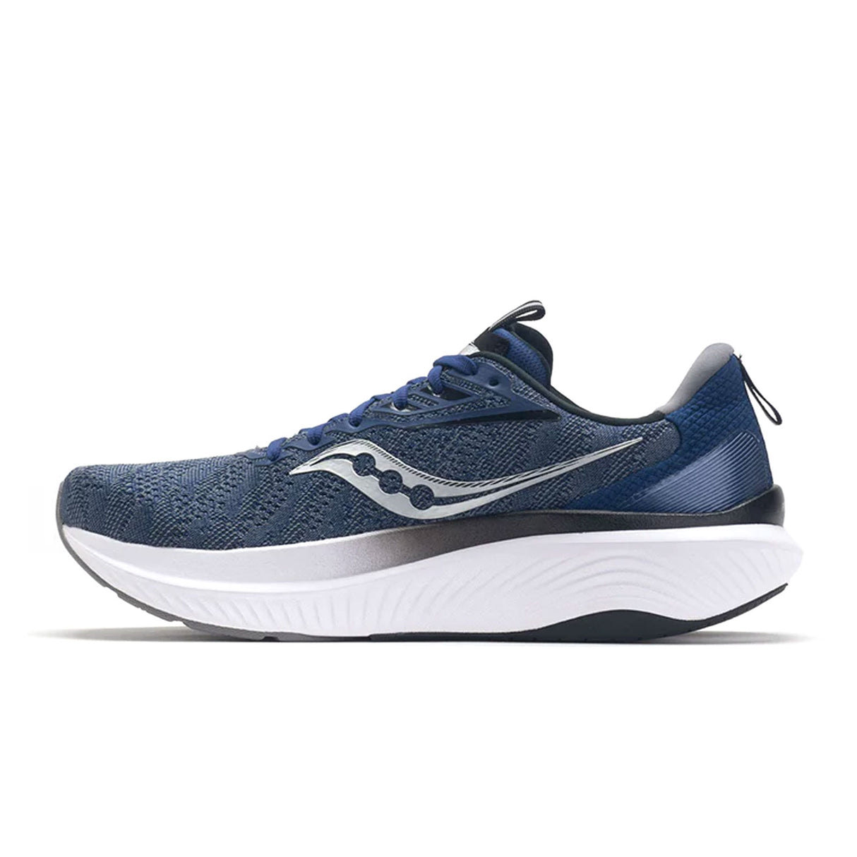 Saucony Echelon 9 Running Shoe (Men) - Indigo/Black Athletic - Running - The Heel Shoe Fitters