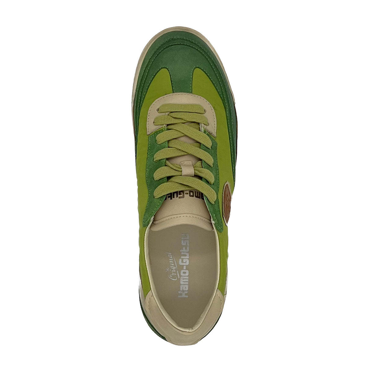 Kamo-Gutsu SCUDO 006 Sneaker (Men) - Prato Combi Athletic - Casual - Lace Up - The Heel Shoe Fitters