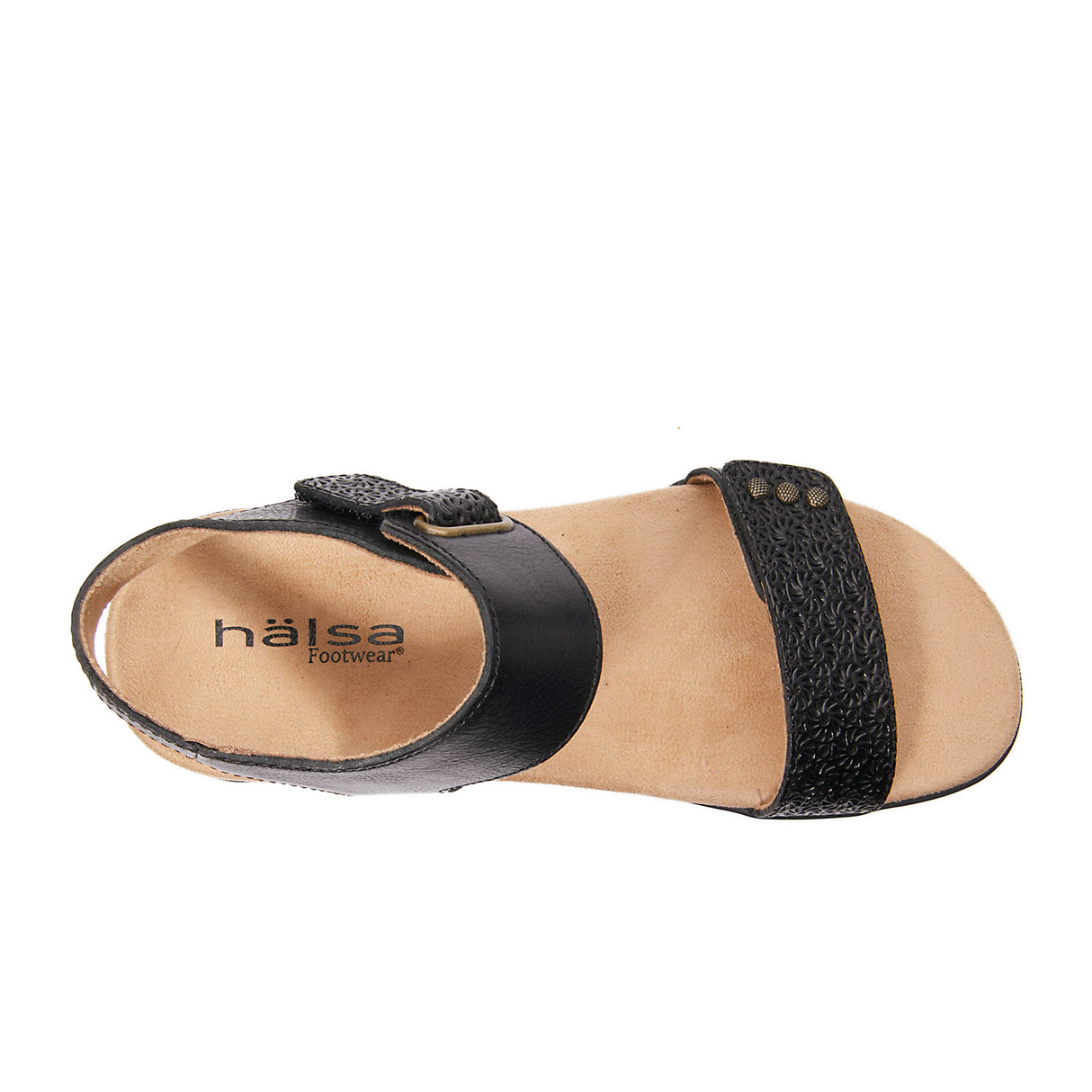 Halsa Dominica Backstrap Sandal (Women) - Black Sandal - Backstrap - The Heel Shoe Fitters