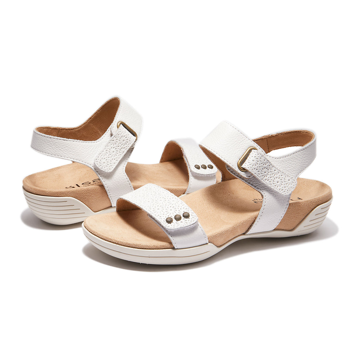 Halsa Dominica Backstrap Sandal (Women) - White Sandal - Backstrap - The Heel Shoe Fitters