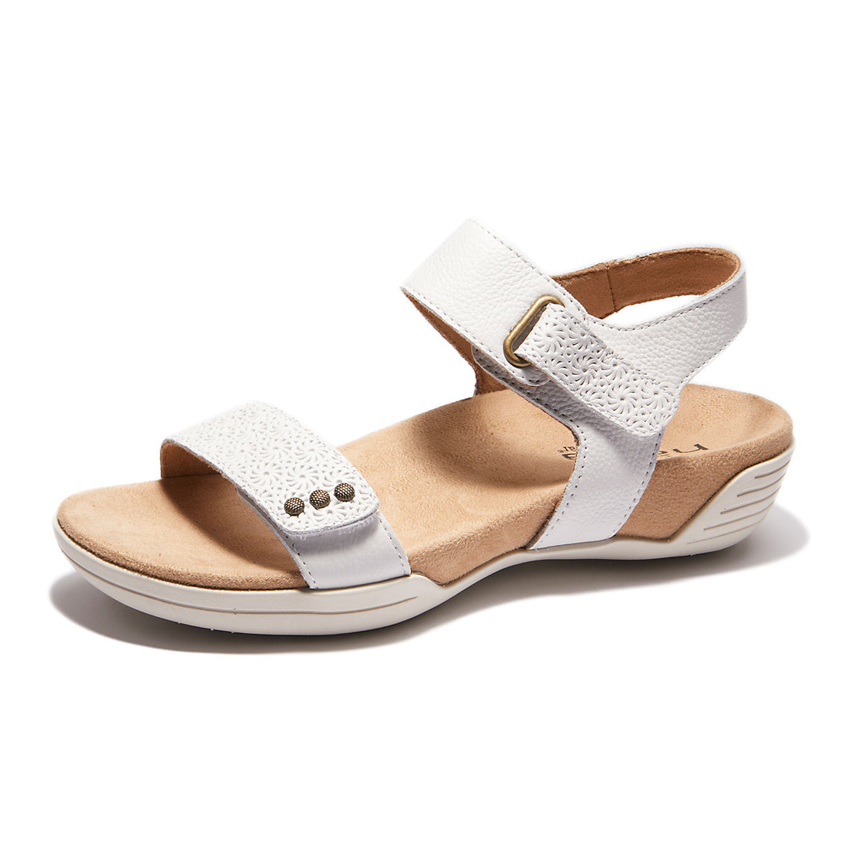 Halsa Dominica Backstrap Sandal (Women) - White Sandal - Backstrap - The Heel Shoe Fitters