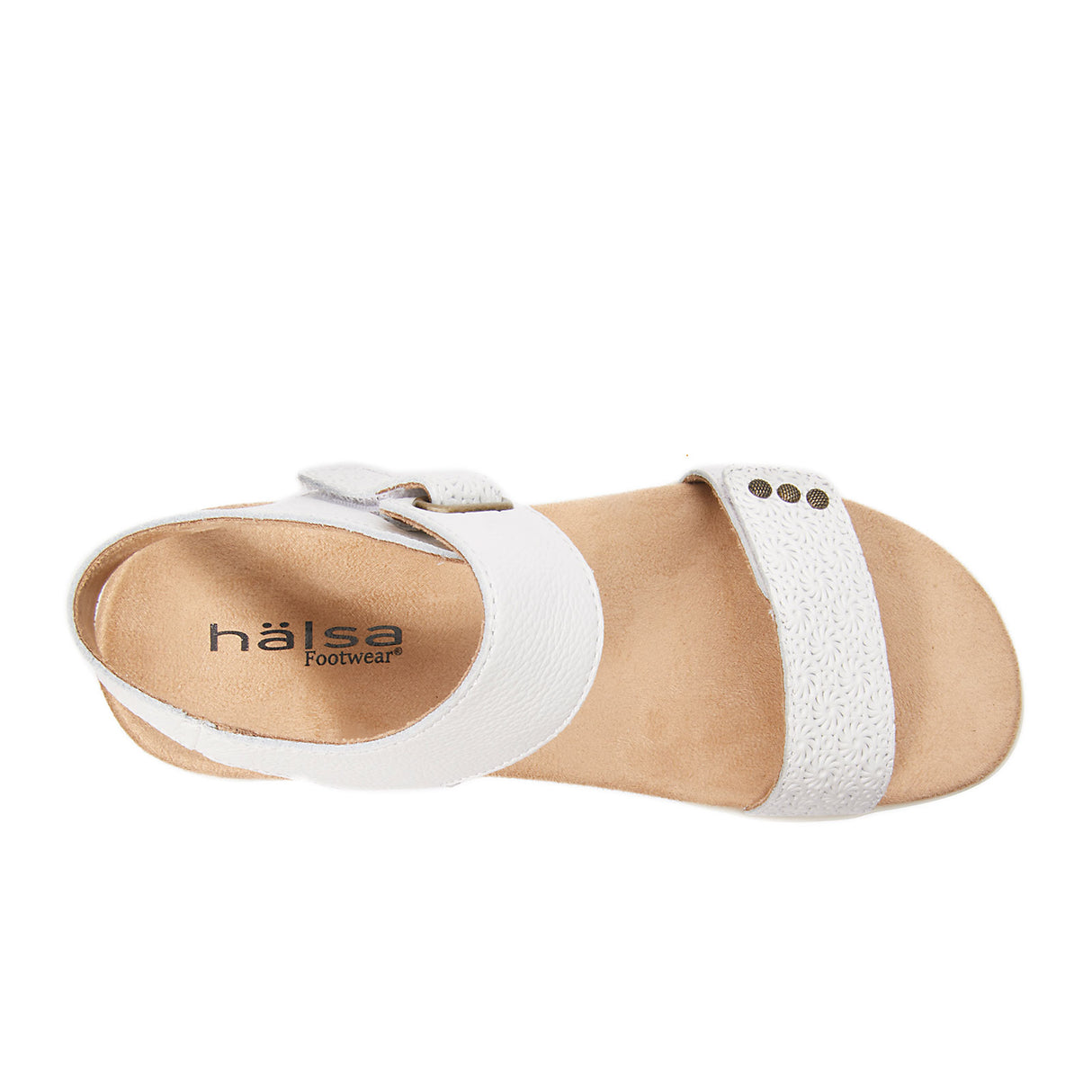 Halsa Dominica Backstrap Sandal (Women) - White Sandal - Backstrap - The Heel Shoe Fitters