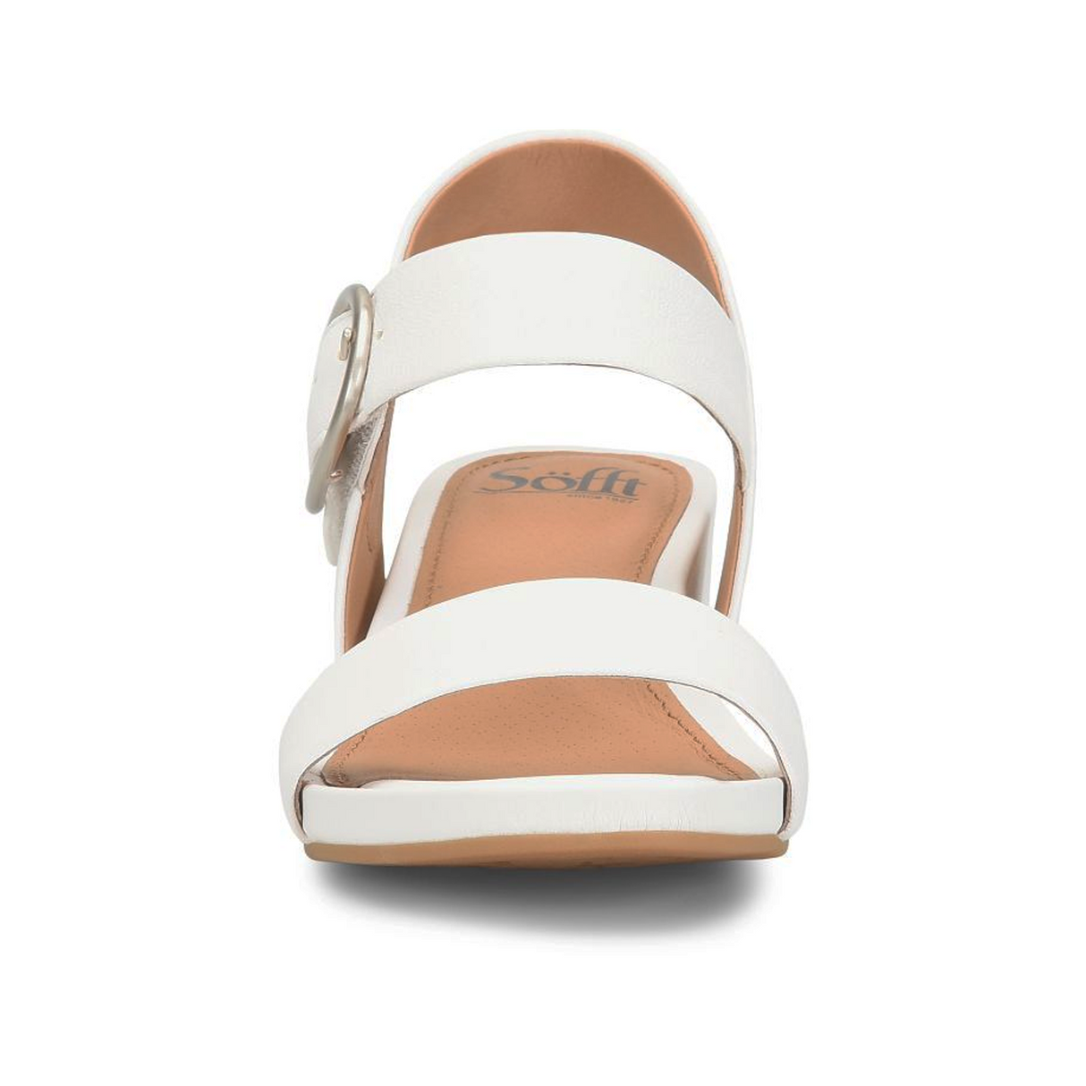 Sofft Vaya Wedge Sandal (Women) - True White Sandal - Heel/Wedge - The Heel Shoe Fitters