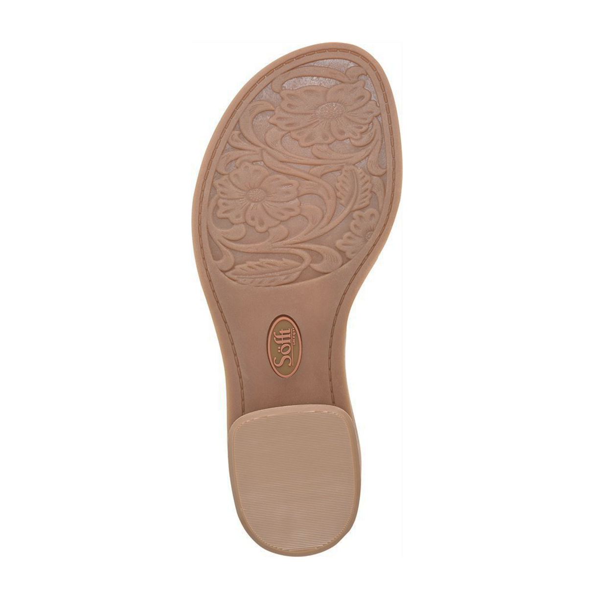 Sofft Faxyn Low Heeled Sandal (Women) - Luggage - The Heel Shoe Fitters