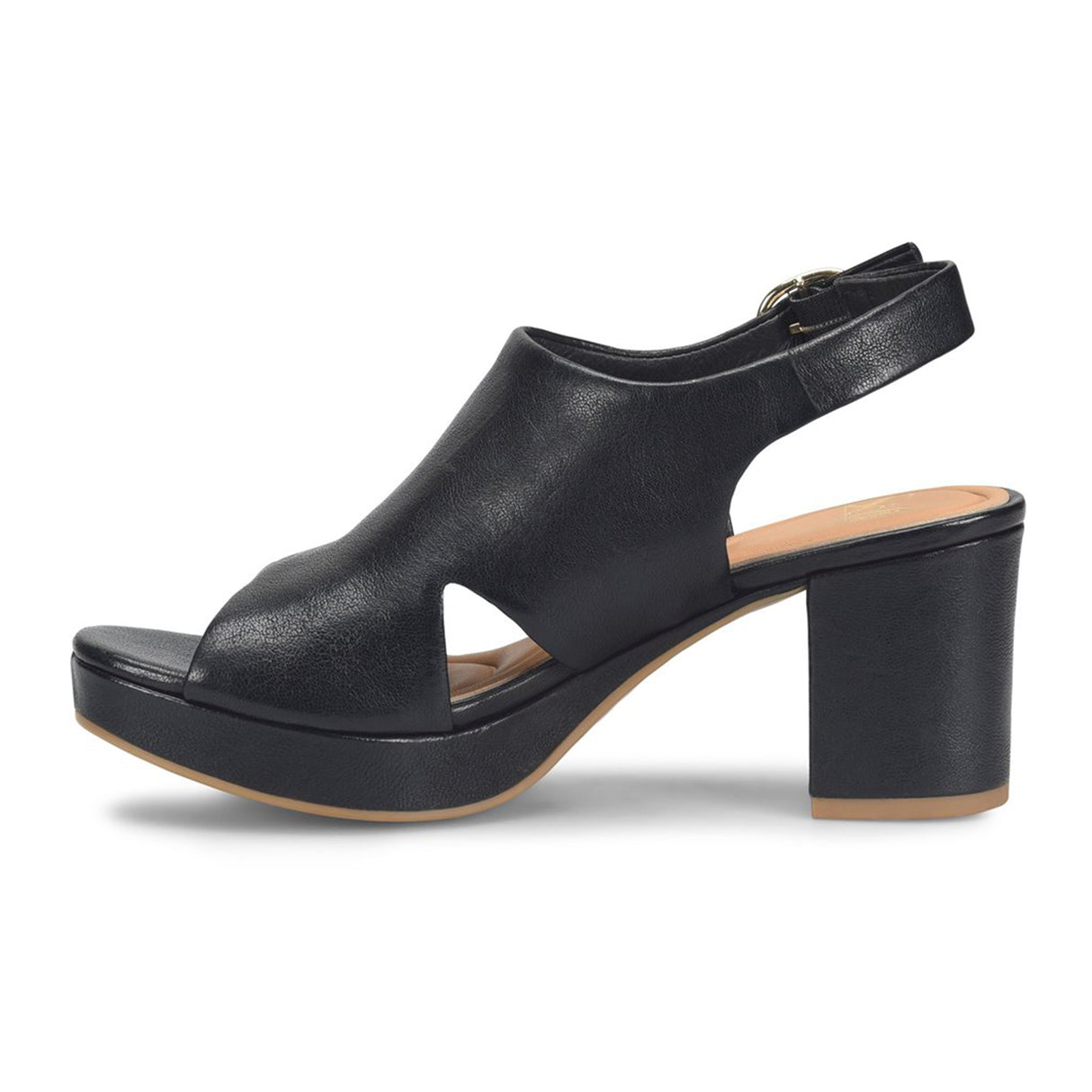 Sofft Liv Heeled Sandal (Women) - Black Sandal - Heel/Wedge - The Heel Shoe Fitters