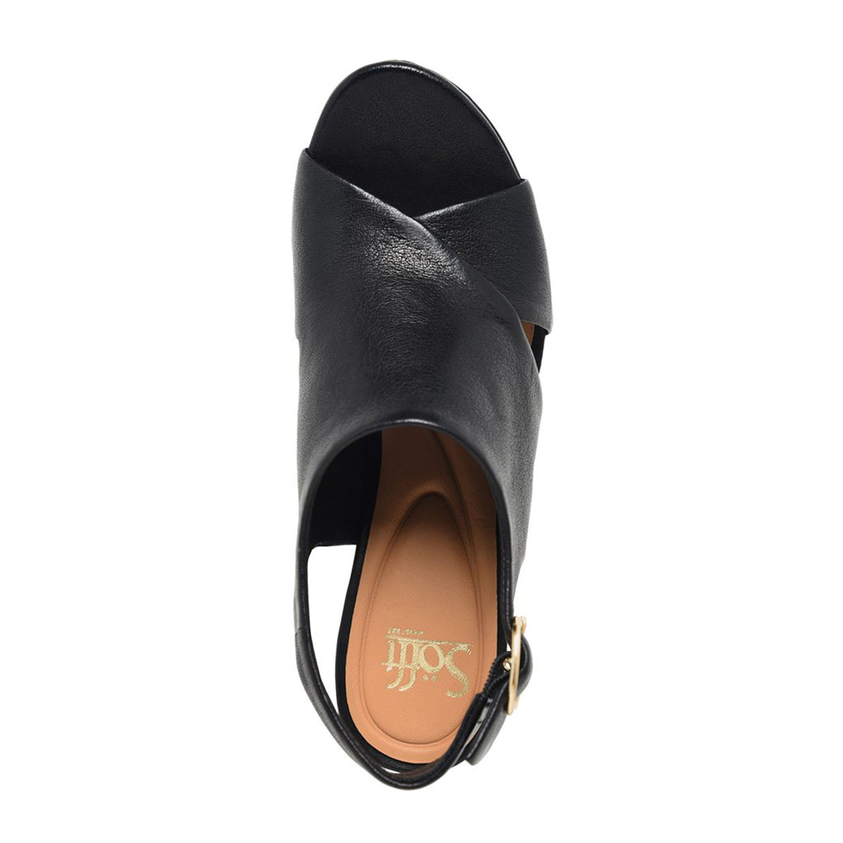 Sofft Liv Heeled Sandal (Women) - Black Sandal - Heel/Wedge - The Heel Shoe Fitters