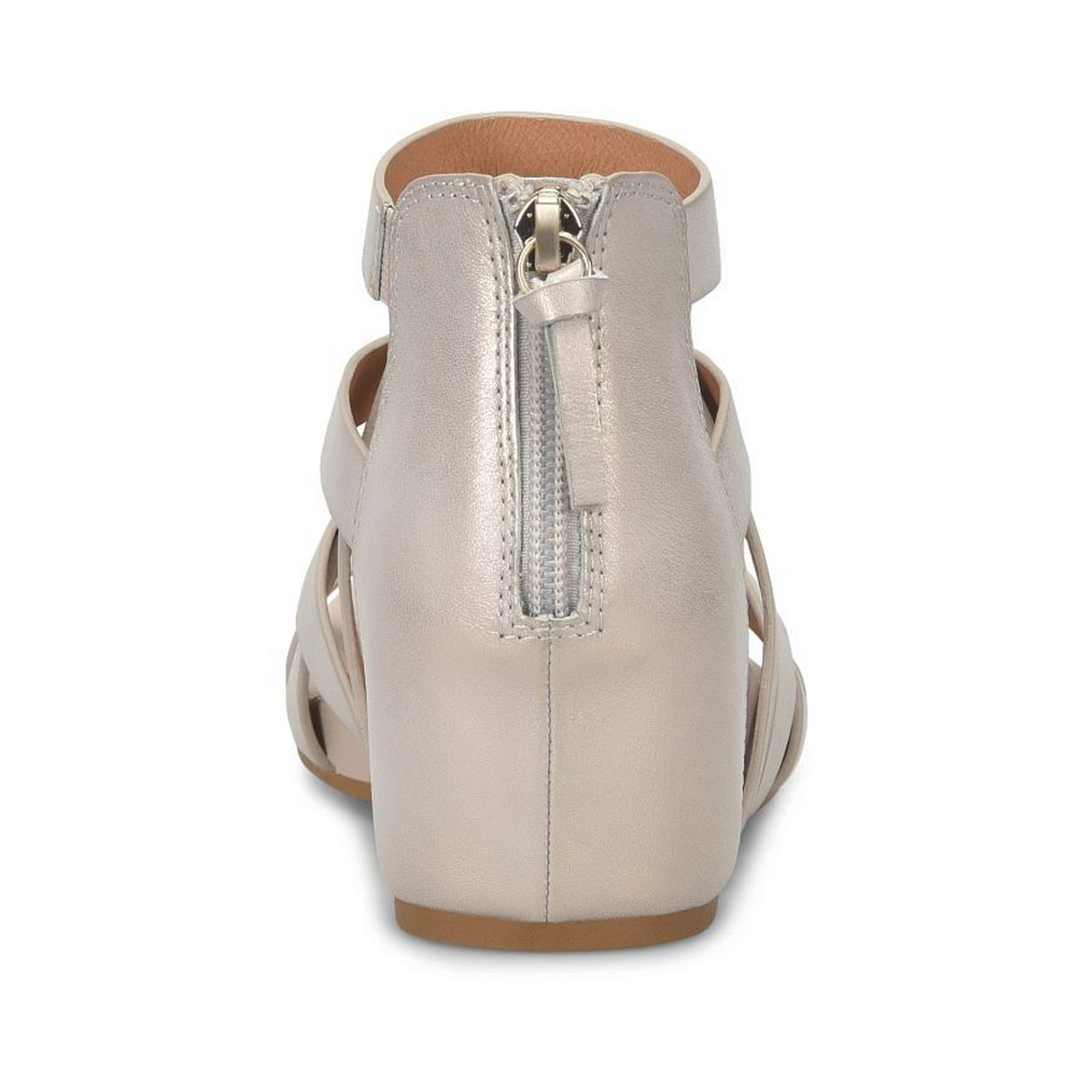 Sofft Vivi Wedge Sandal (Women) - Champagne Sandal - Heel/Wedge - The Heel Shoe Fitters
