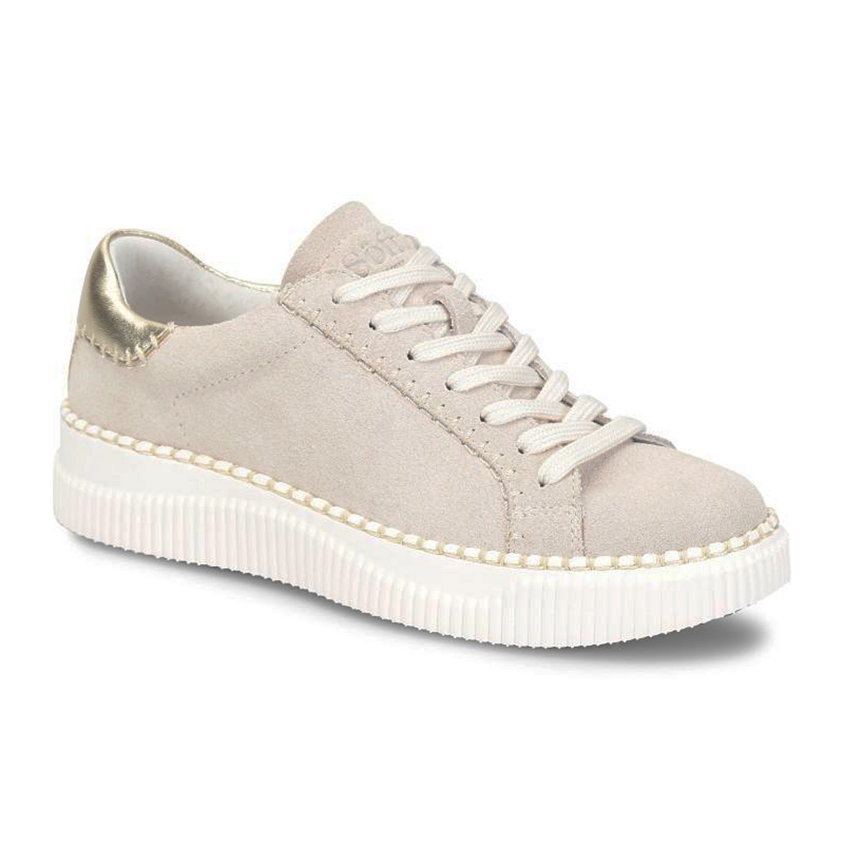 Sofft Frazier Sneaker (Women) - Light Natural/Platino Athletic - Casual - Lace Up - The Heel Shoe Fitters