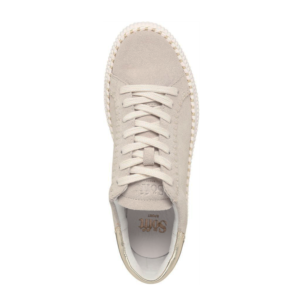 Sofft Frazier Sneaker (Women) - Light Natural/Platino Athletic - Casual - Lace Up - The Heel Shoe Fitters