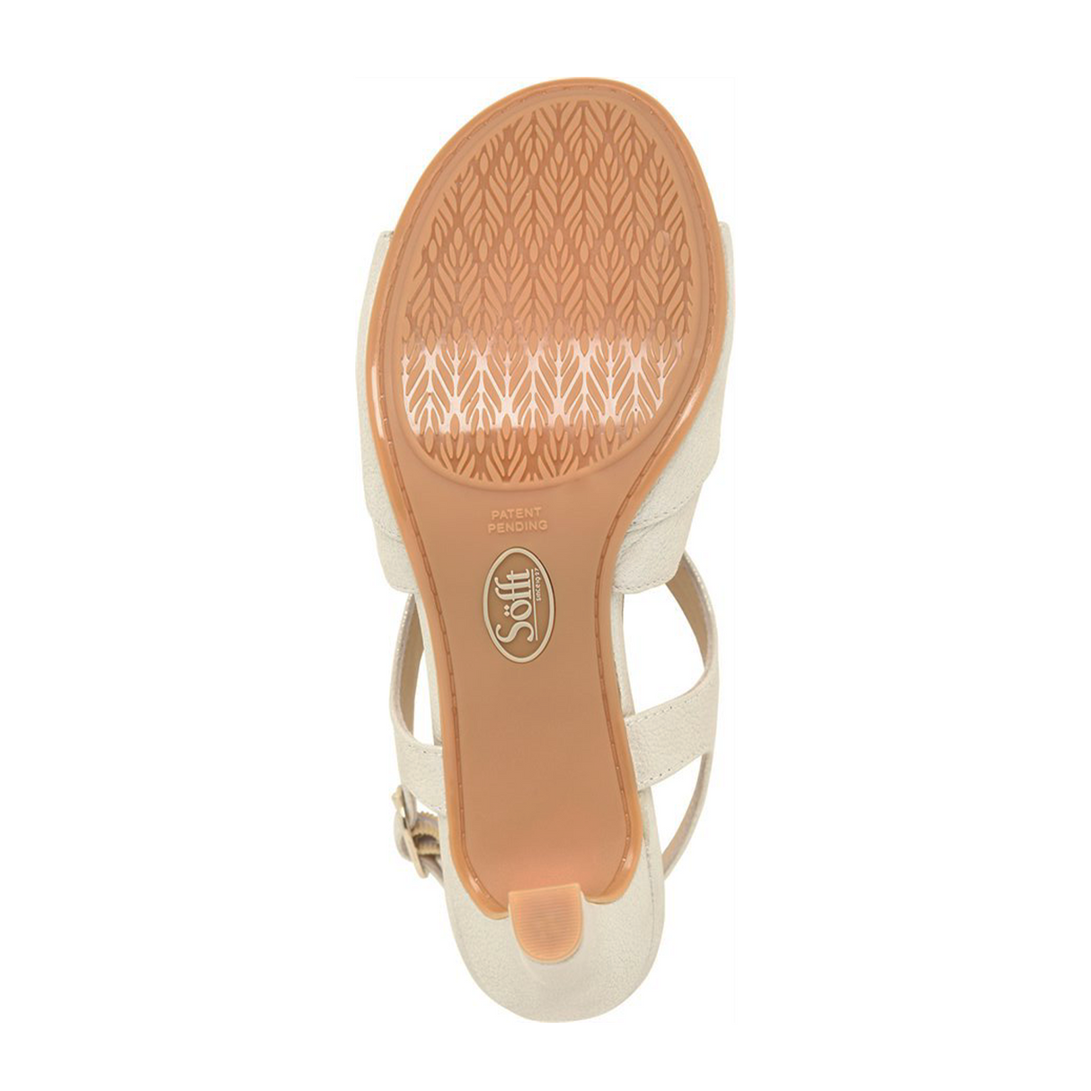 Sofft Jolene Heeled Sandal (Women) - Champagne Sandal - Heel/Wedge - The Heel Shoe Fitters