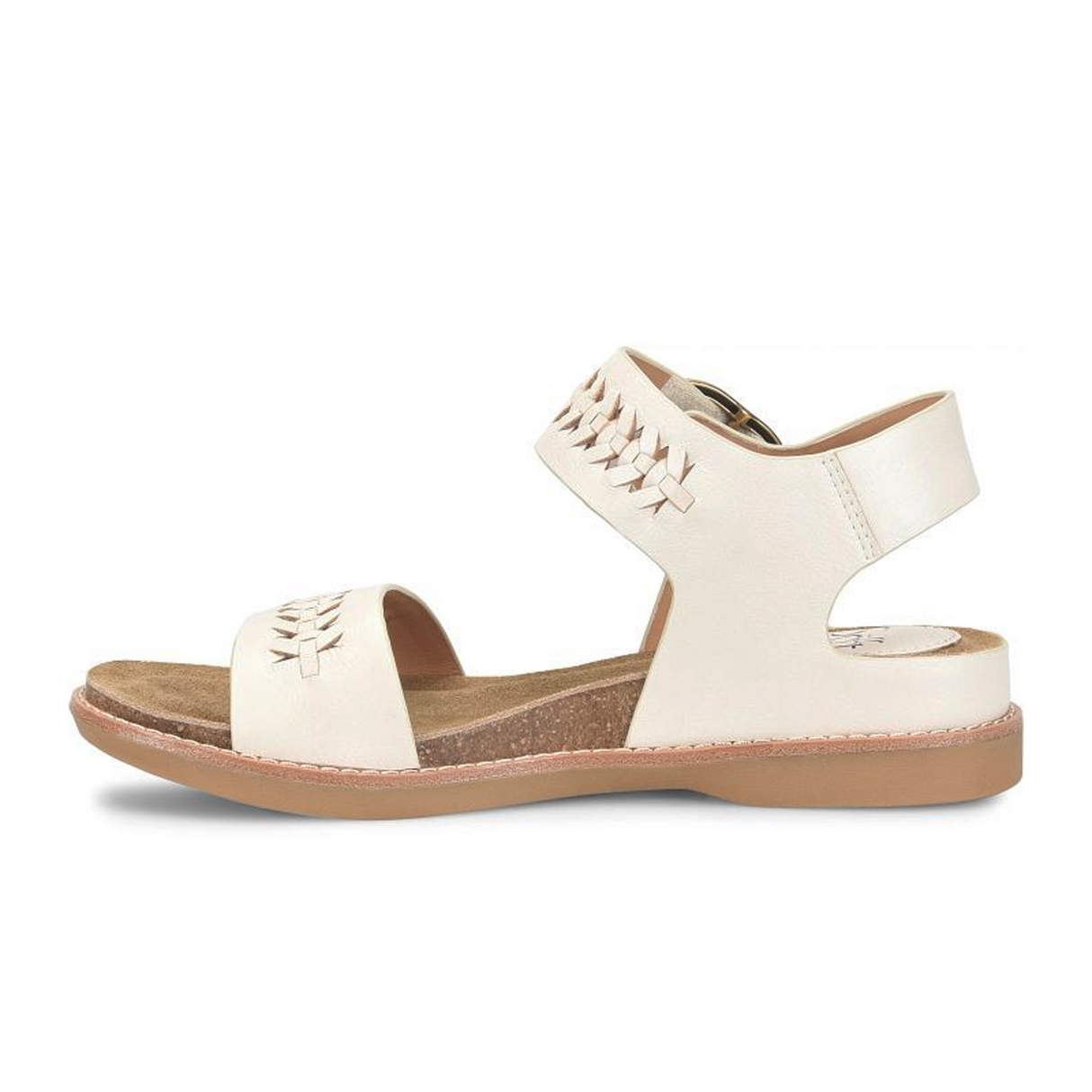 Sofft Bali II Backstrap Sandal (Women) - Off White Sandal - Backstrap - The Heel Shoe Fitters