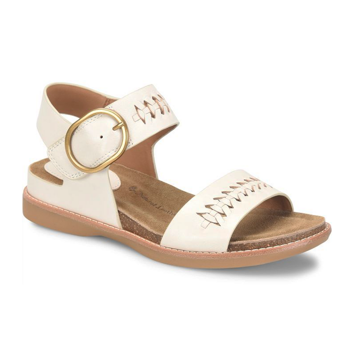 Sofft Bali II Backstrap Sandal (Women) - Off White Sandal - Backstrap - The Heel Shoe Fitters