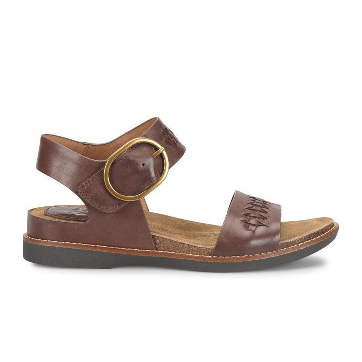 Sofft Bali II Backstrap Sandal (Women) - Cocoa Brown Sandal - Backstrap - The Heel Shoe Fitters