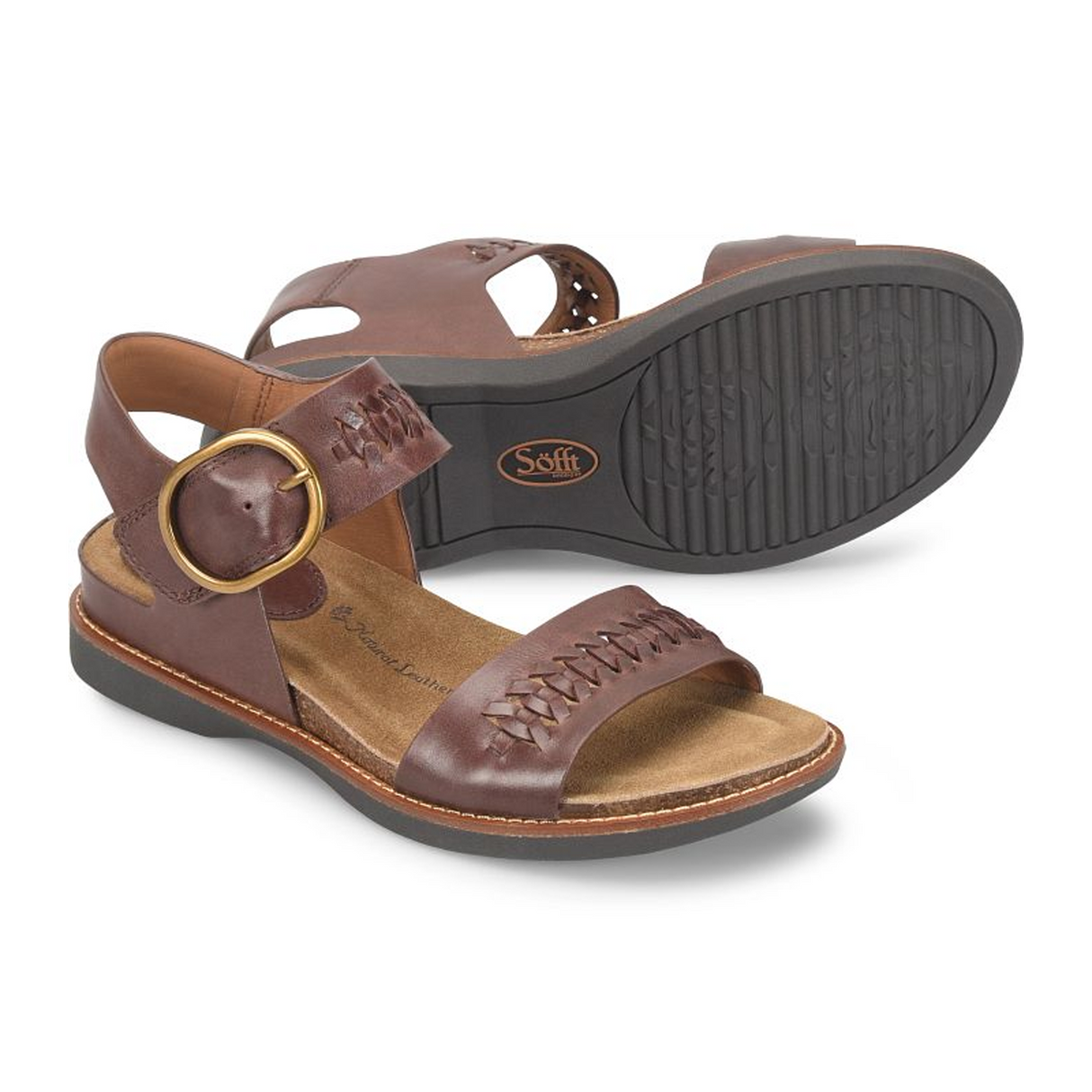 Sofft Bali II Backstrap Sandal (Women) - Cocoa Brown Sandal - Backstrap - The Heel Shoe Fitters