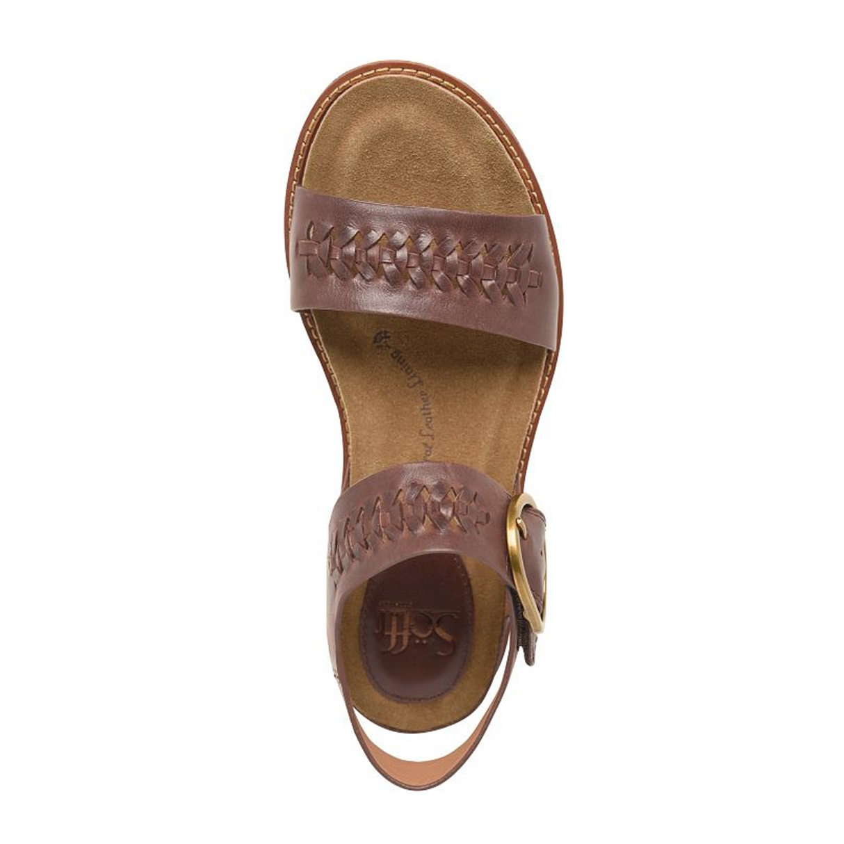 Sofft Bali II Backstrap Sandal (Women) - Cocoa Brown Sandal - Backstrap - The Heel Shoe Fitters