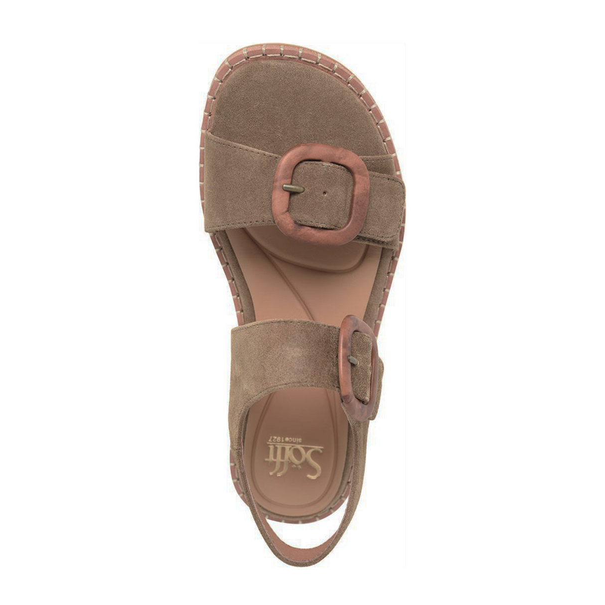 Sofft Napa Backstrap Sandal (Women) - Oak Brown Sandal - Backstrap - The Heel Shoe Fitters