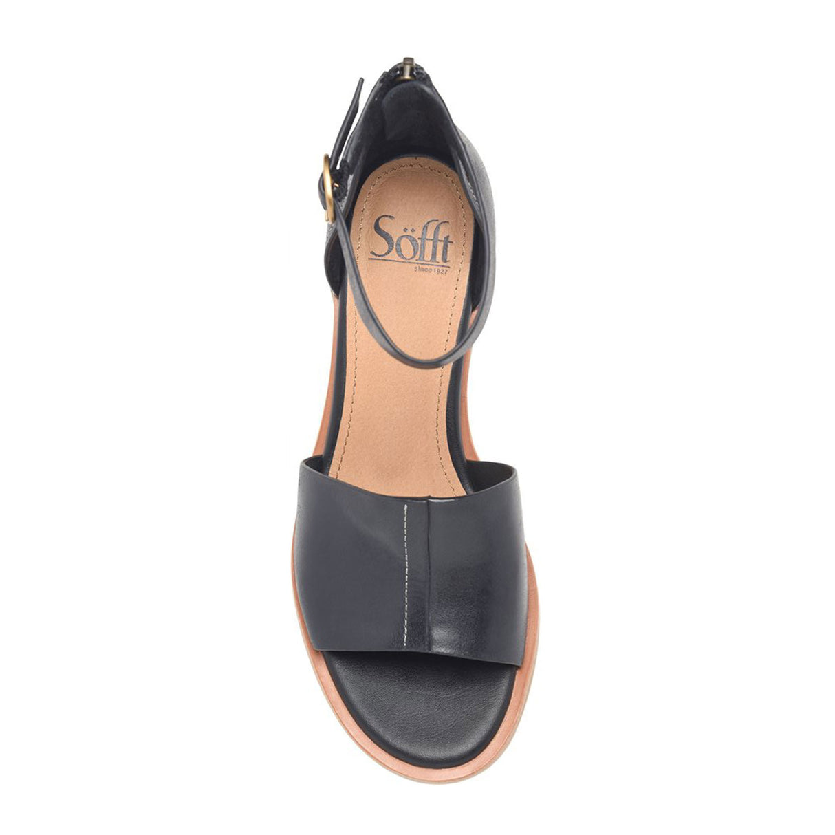 Sofft Colby Heeled Sandal (Women) - Black Sandal - Heel/Wedge - The Heel Shoe Fitters