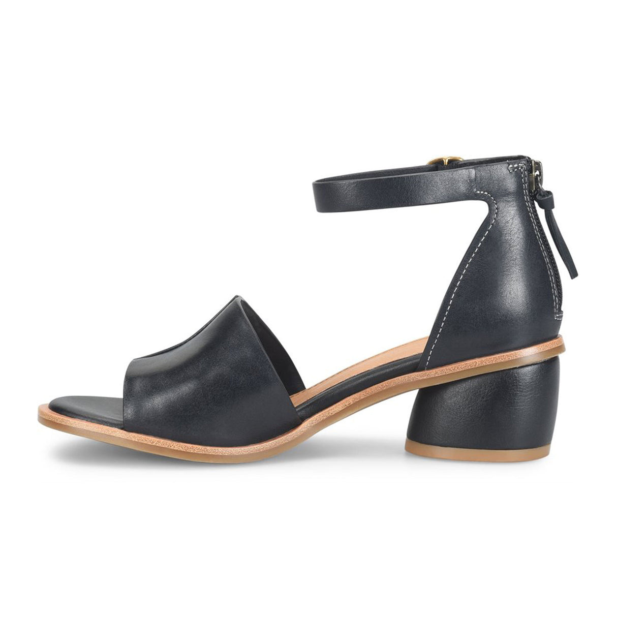 Sofft Colby Heeled Sandal (Women) - Black Sandal - Heel/Wedge - The Heel Shoe Fitters