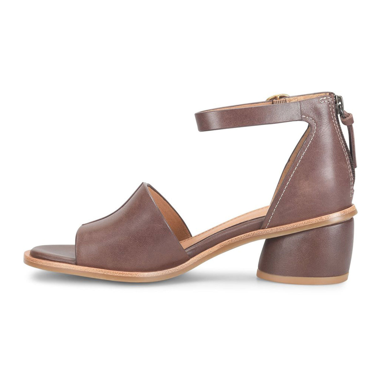 Sofft Colby Heeled Sandal (Women) - Cocoa Brown Sandal - Heel/Wedge - The Heel Shoe Fitters