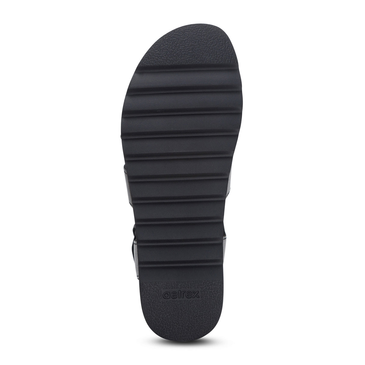 Aetrex Romy Backstrap Sandal (Women) - Black Sandal - Backstrap - The Heel Shoe Fitters