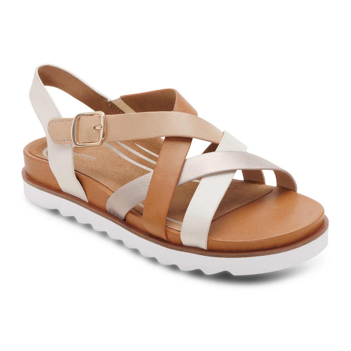 Aetrex Carmen Backstrap Sandal (Women) Sandal - Backstrap - The Heel Shoe Fitters