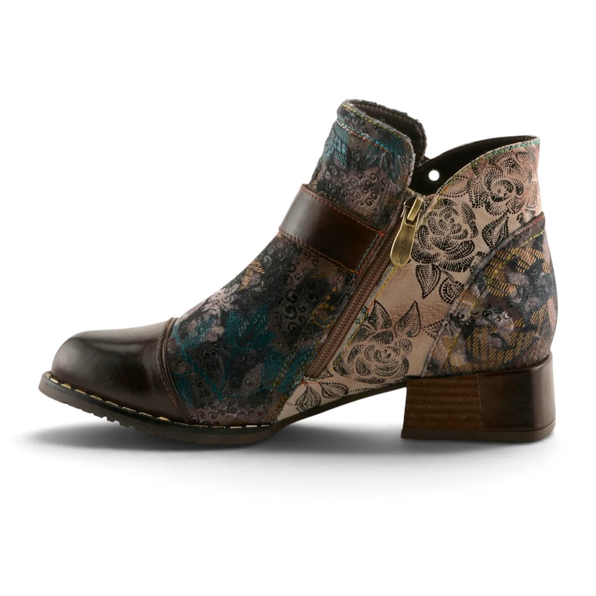 L'Artiste Sipperb Boot (Women) - Chocolate Multi