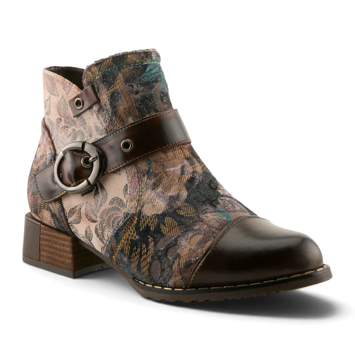 L'Artiste Sipperb Boot (Women) - Chocolate Multi