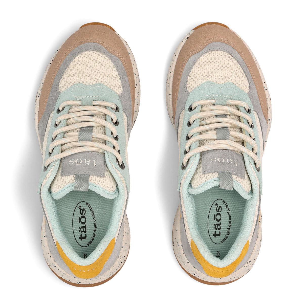 Taos Advance Sneaker (Women) - Seafoam Multi Athletic - Casual - Lace Up - The Heel Shoe Fitters