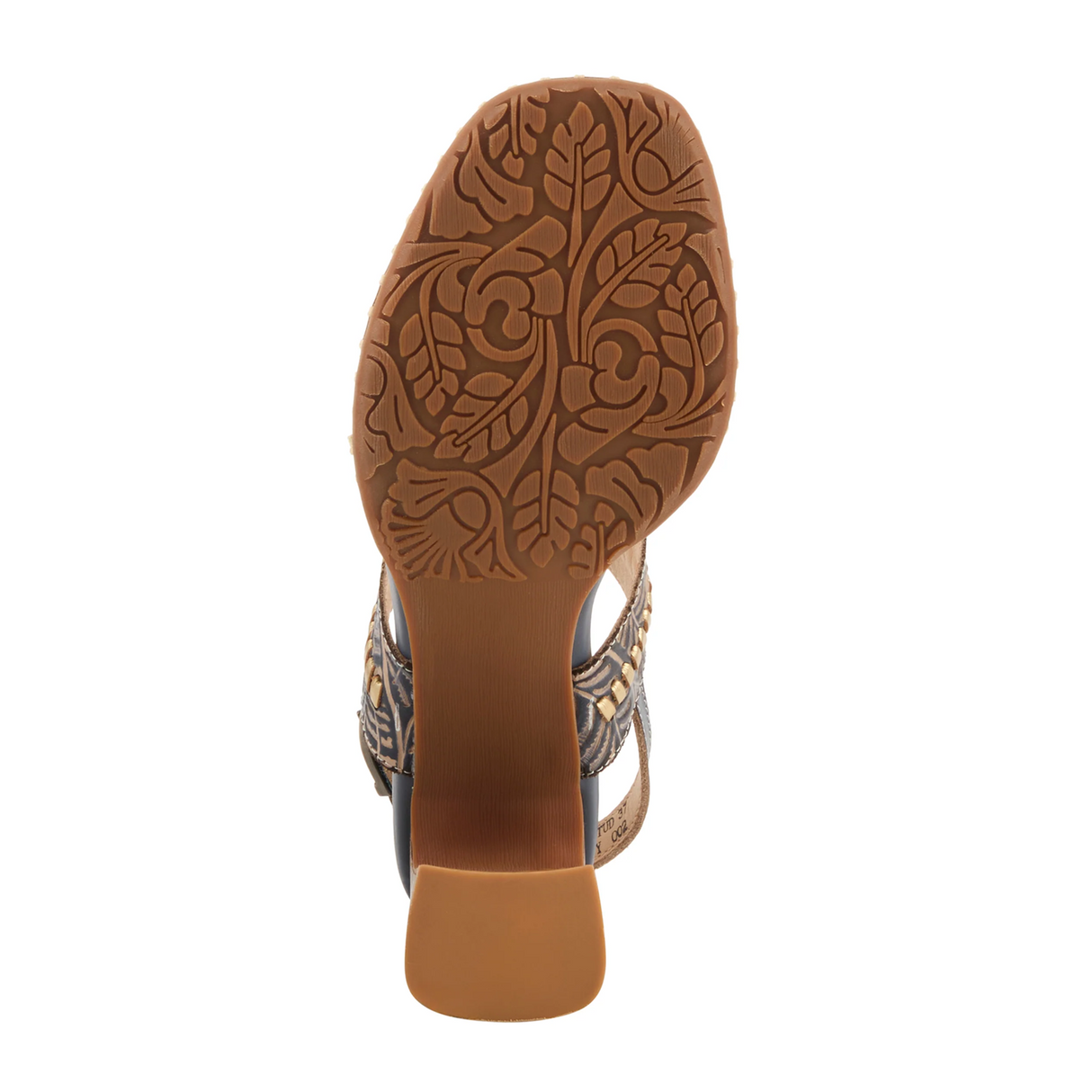 L'Artiste Starstud Wedge Sandal (Women) - Blue Multi Sandal - Heel/Wedge - The Heel Shoe Fitters