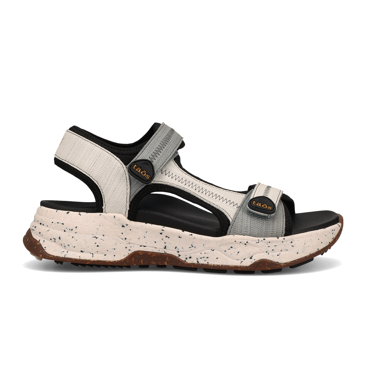 Taos Super Side Active Sandal (Women) - Dove Embossed Multi Sandal - Active - The Heel Shoe Fitters
