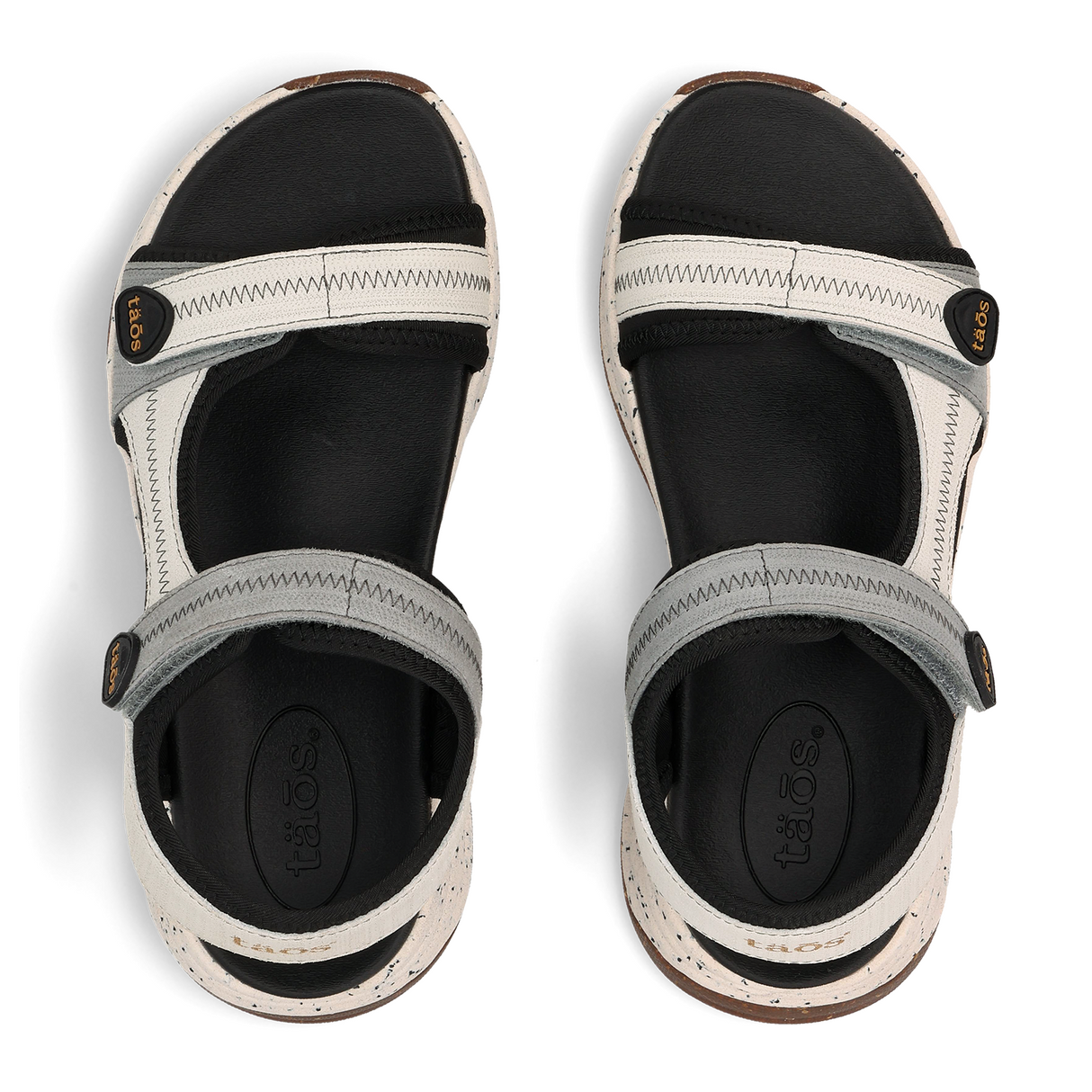 Taos Super Side Active Sandal (Women) - Dove Embossed Multi Sandal - Active - The Heel Shoe Fitters