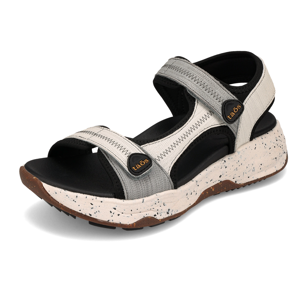 Taos Super Side Active Sandal (Women) - Dove Embossed Multi Sandal - Active - The Heel Shoe Fitters