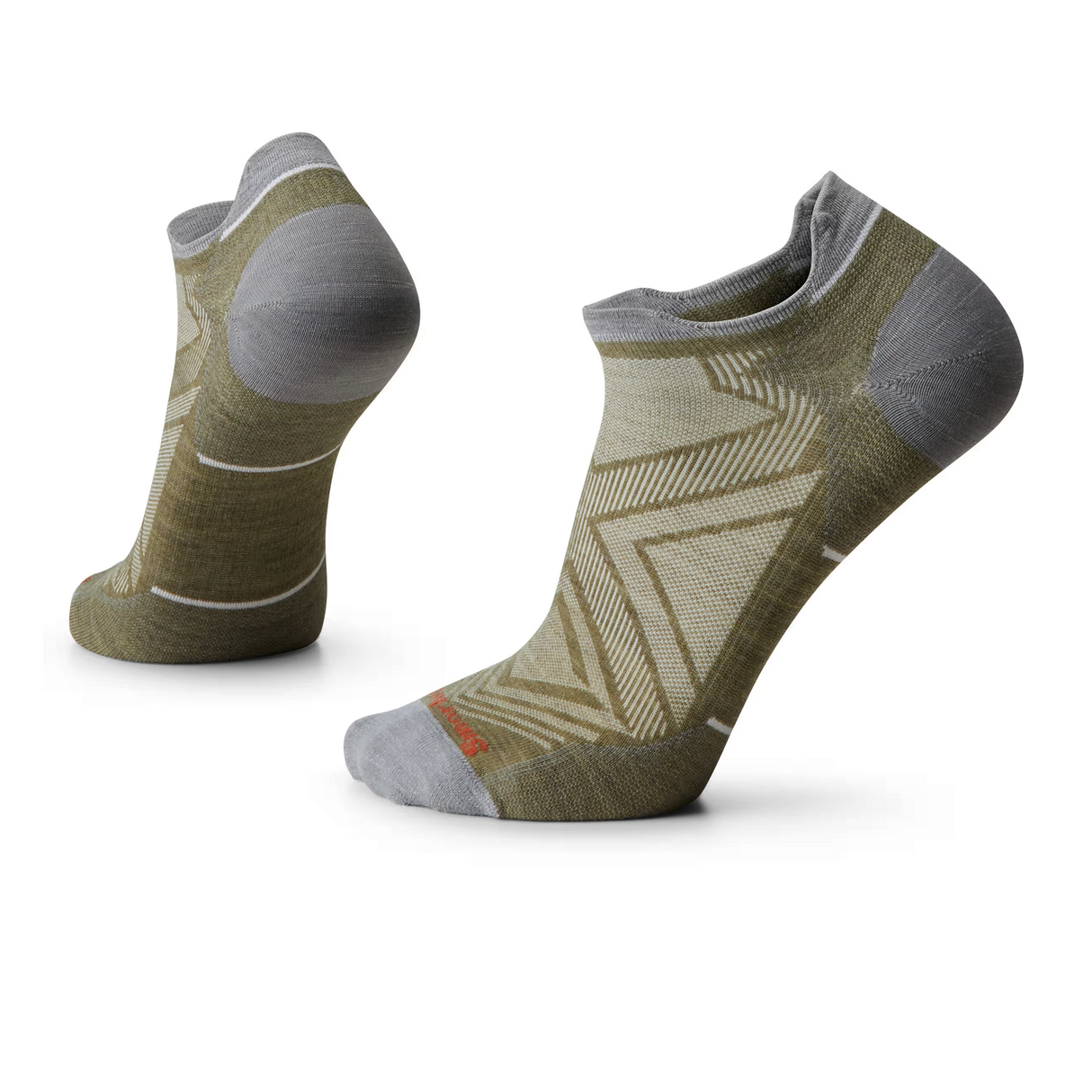 Smartwool Run Zero Cushion Low Ankle Sock (Men) - Winter Moss Accessories - Socks - Performance - The Heel Shoe Fitters