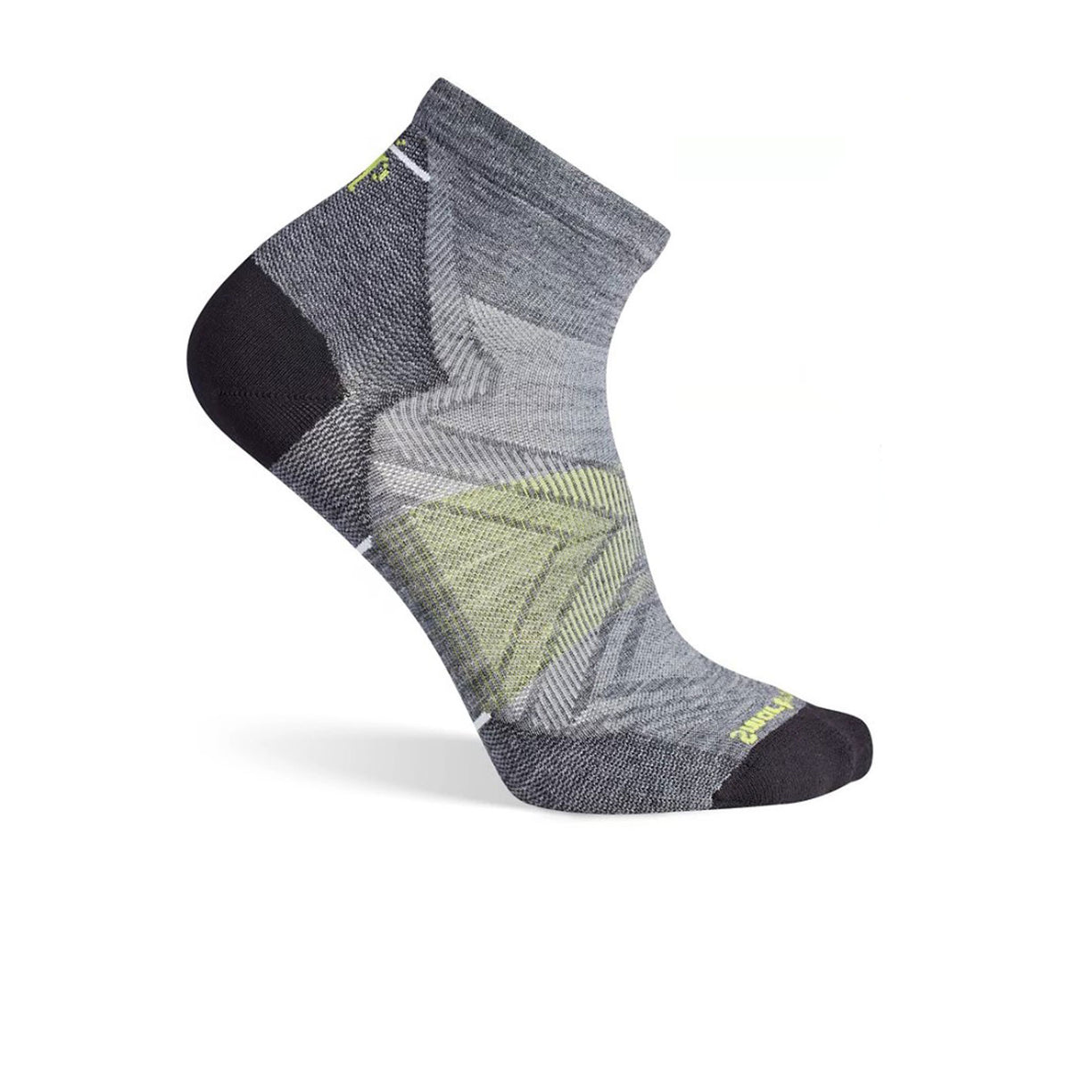Smartwool Run Zero Cushion Ankle Sock (Men) - Medium Grey Accessories - Socks - Performance - The Heel Shoe Fitters