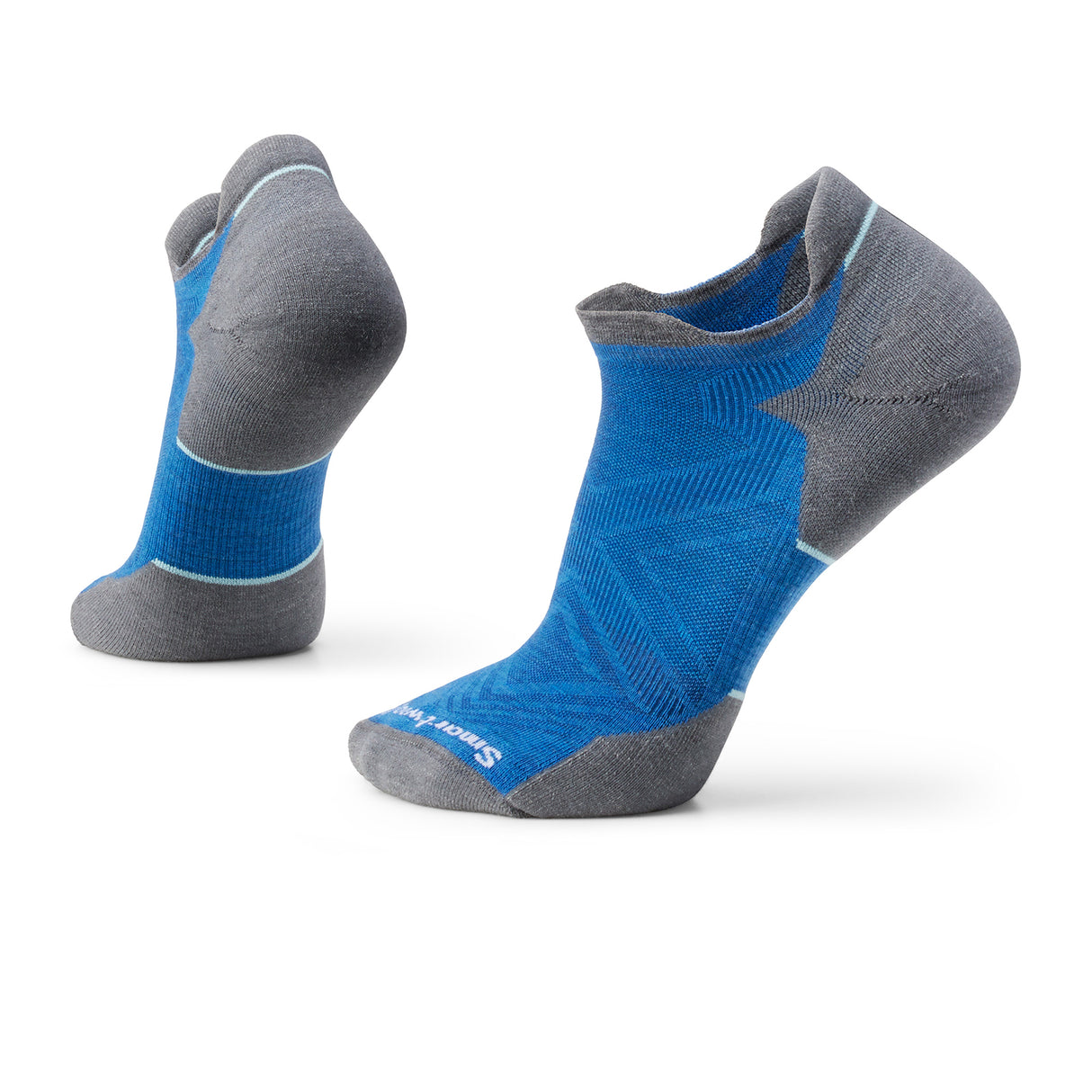 Smartwool Run Targeted Cushion Low Ankle Sock (Men) - Laguna Blue Accessories - Socks - Performance - The Heel Shoe Fitters