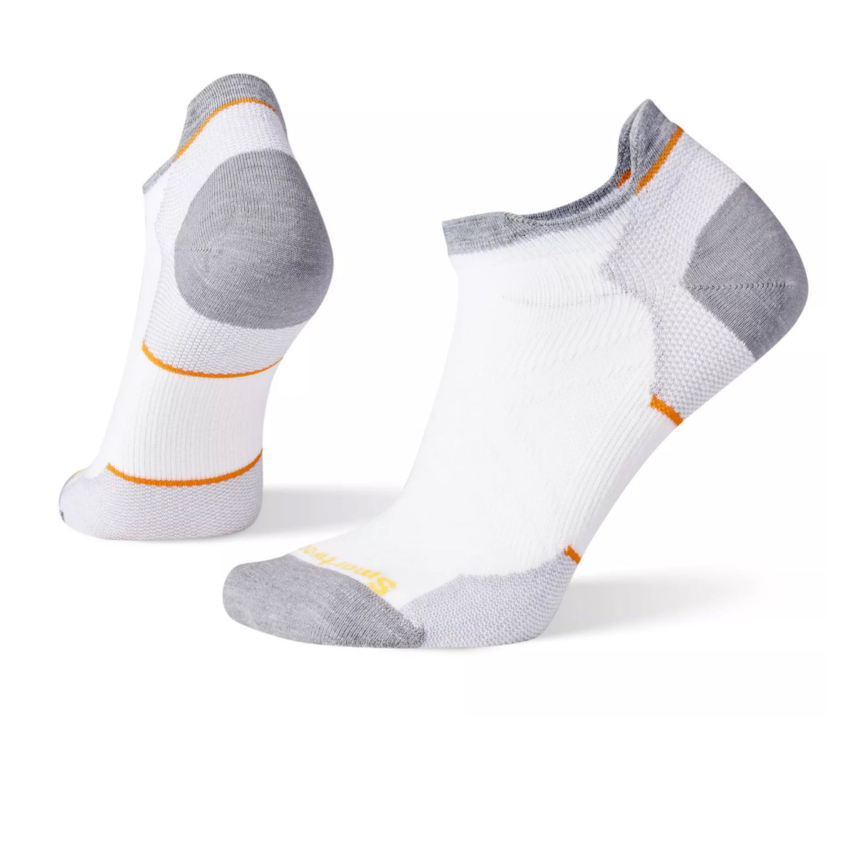Smartwool Run Zero Cushion Low Ankle Sock (Women) - White Accessories - Socks - Performance - The Heel Shoe Fitters