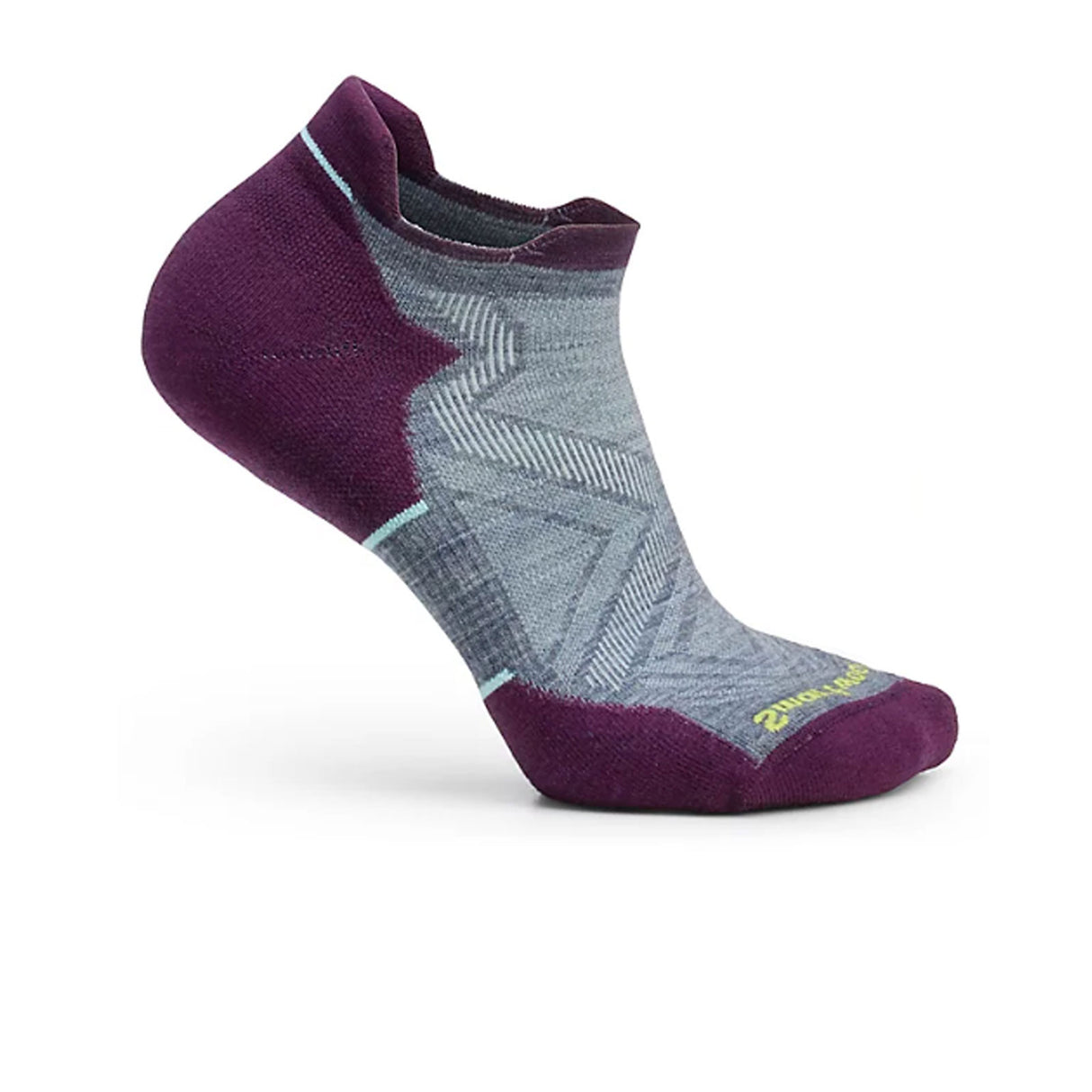 Smartwool Run Targeted Cushion Low Ankle Sock (Women) - Pewter Blue Accessories - Socks - Performance - The Heel Shoe Fitters