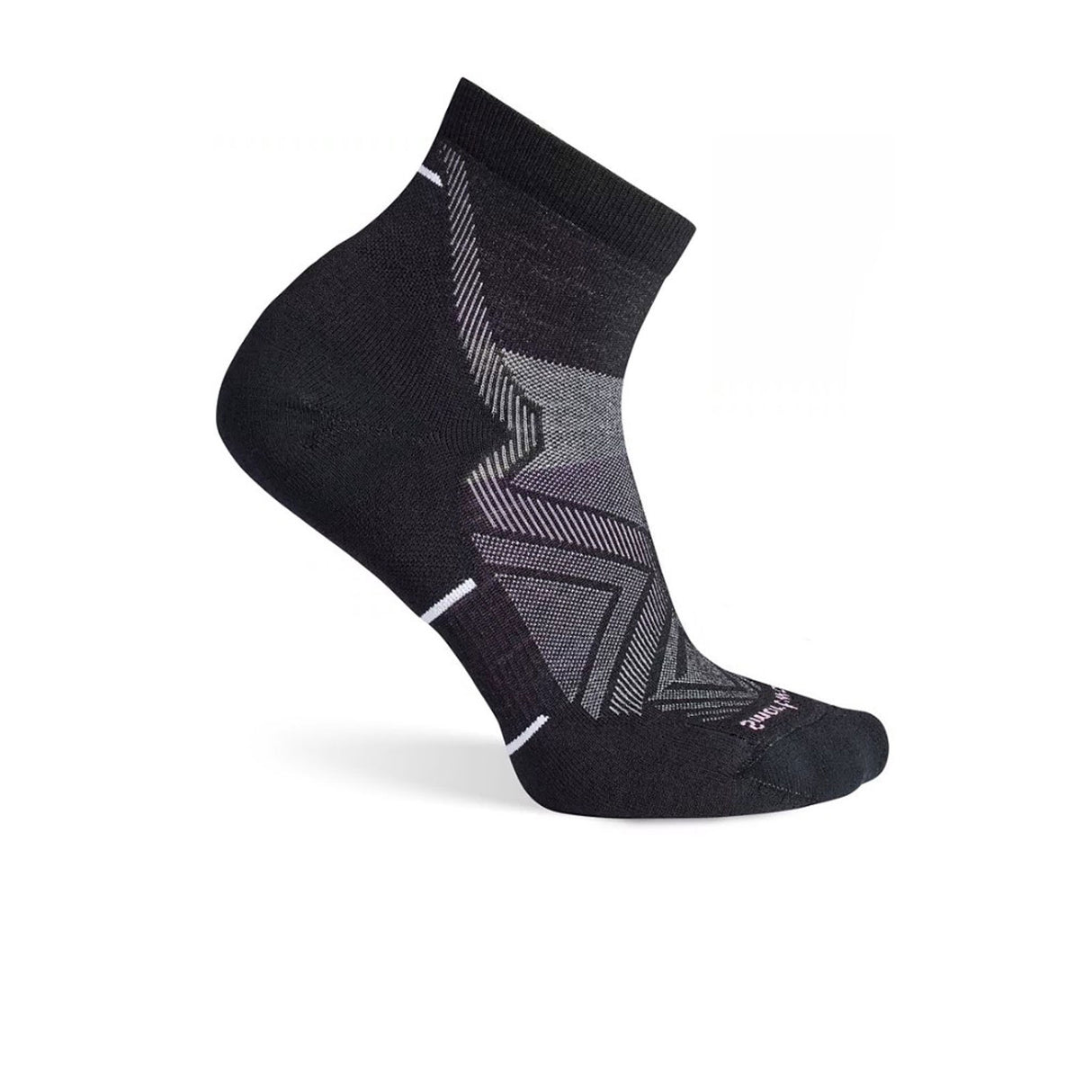 Smartwool Run Targeted Cushion Ankle Sock (Women) - Black Accessories - Socks - Performance - The Heel Shoe Fitters
