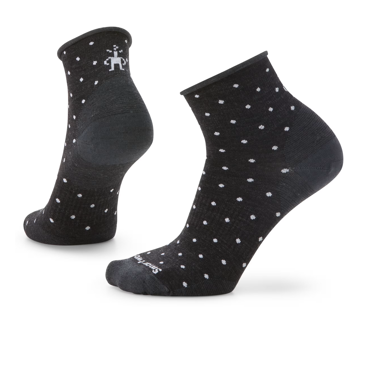 Smartwool Everyday Classic Dot Ankle Sock (Women) - Charcoal Accessories - Socks - Lifestyle - The Heel Shoe Fitters