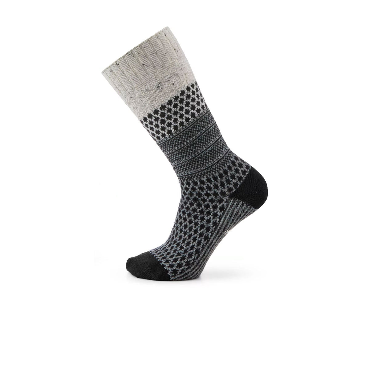 Smartwool Everyday Cozy Popcorn Cable Crew Sock (Unisex) - Natural Donegal Accessories - Socks - Lifestyle - The Heel Shoe Fitters