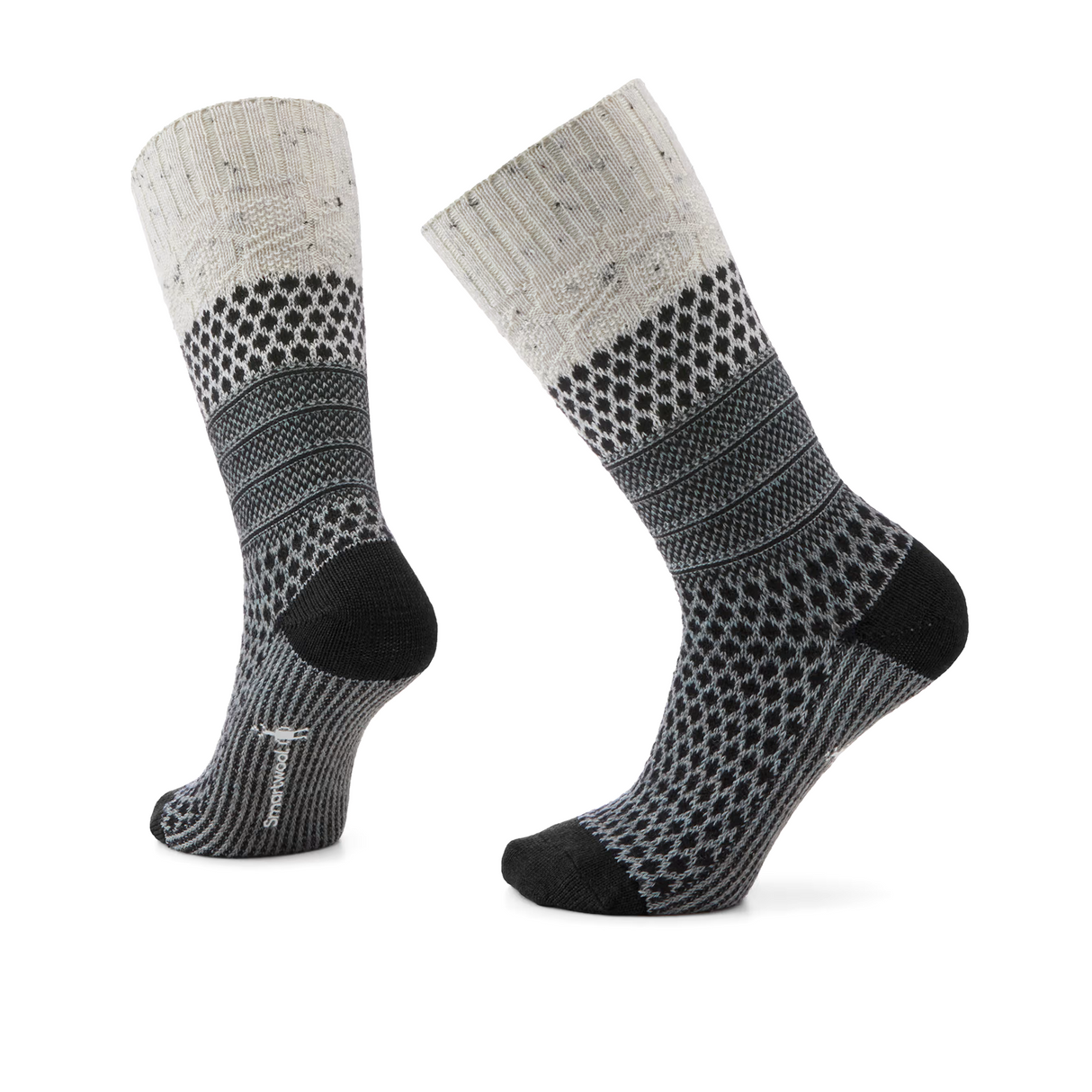 Smartwool Everyday Cozy Popcorn Cable Crew Sock (Unisex) - Natural Donegal Accessories - Socks - Lifestyle - The Heel Shoe Fitters